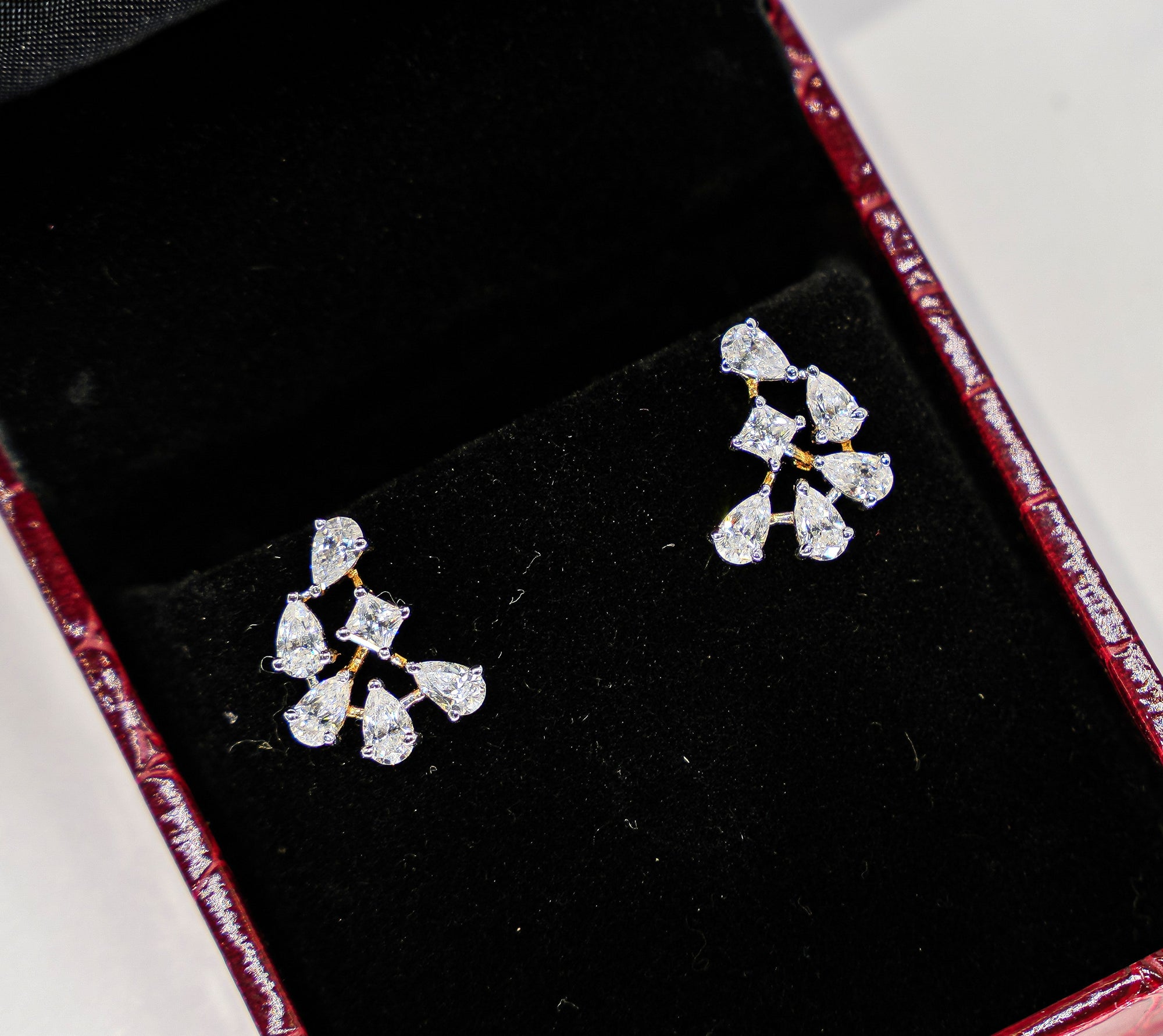 Silver Swarovski Studs