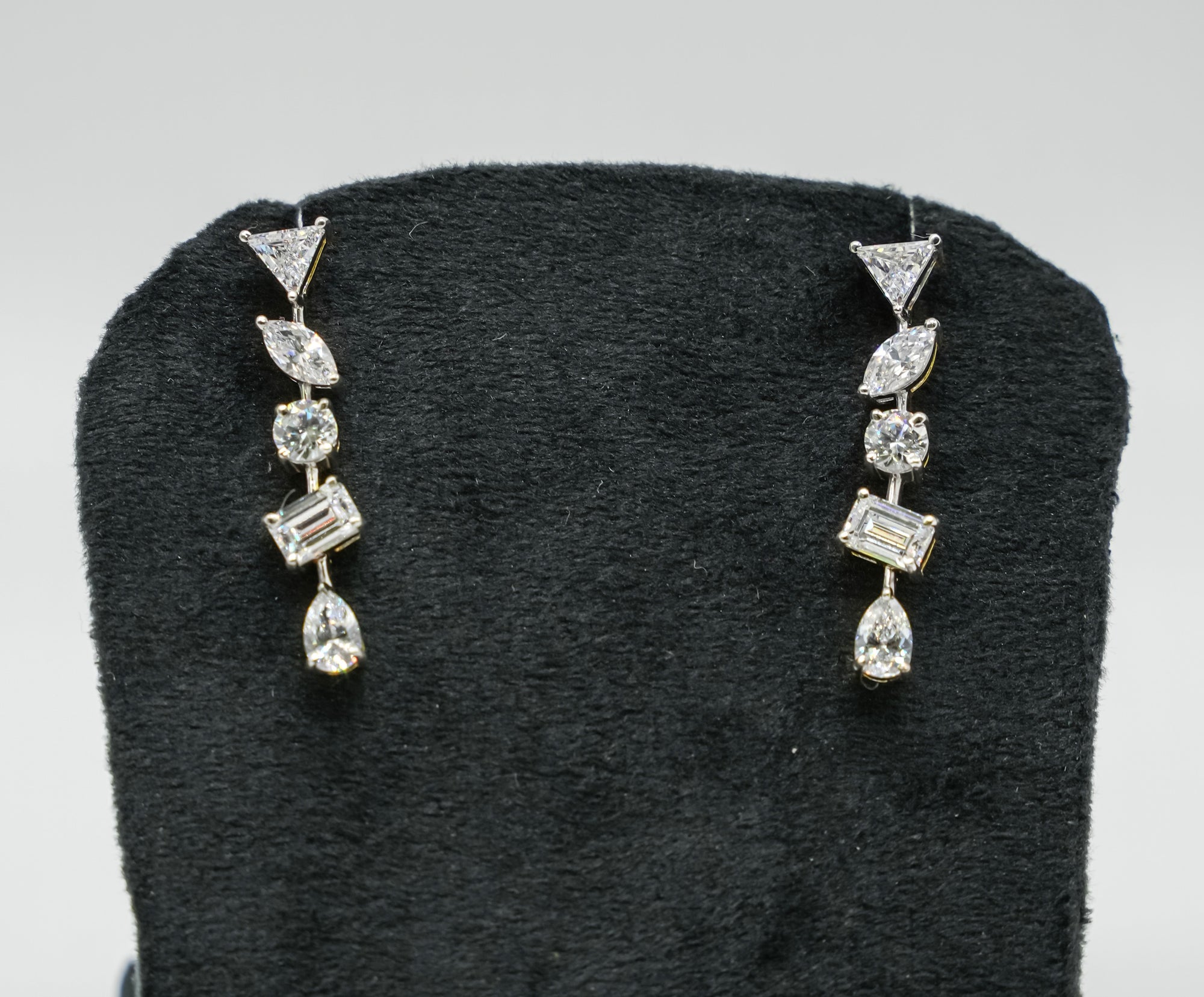 Silver Swarovski Earrings