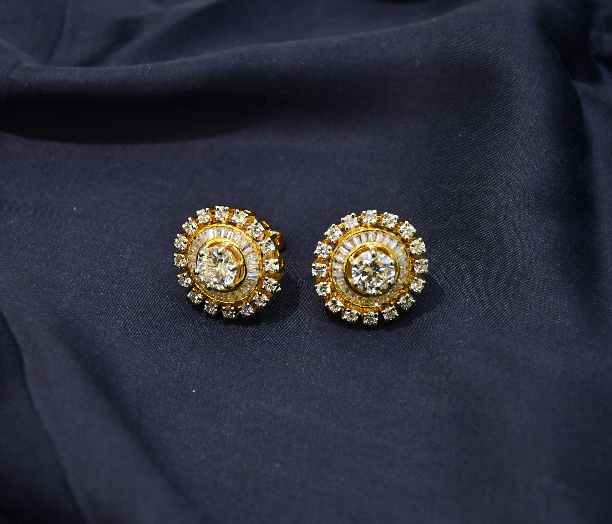 Silver Swarovski Earrings