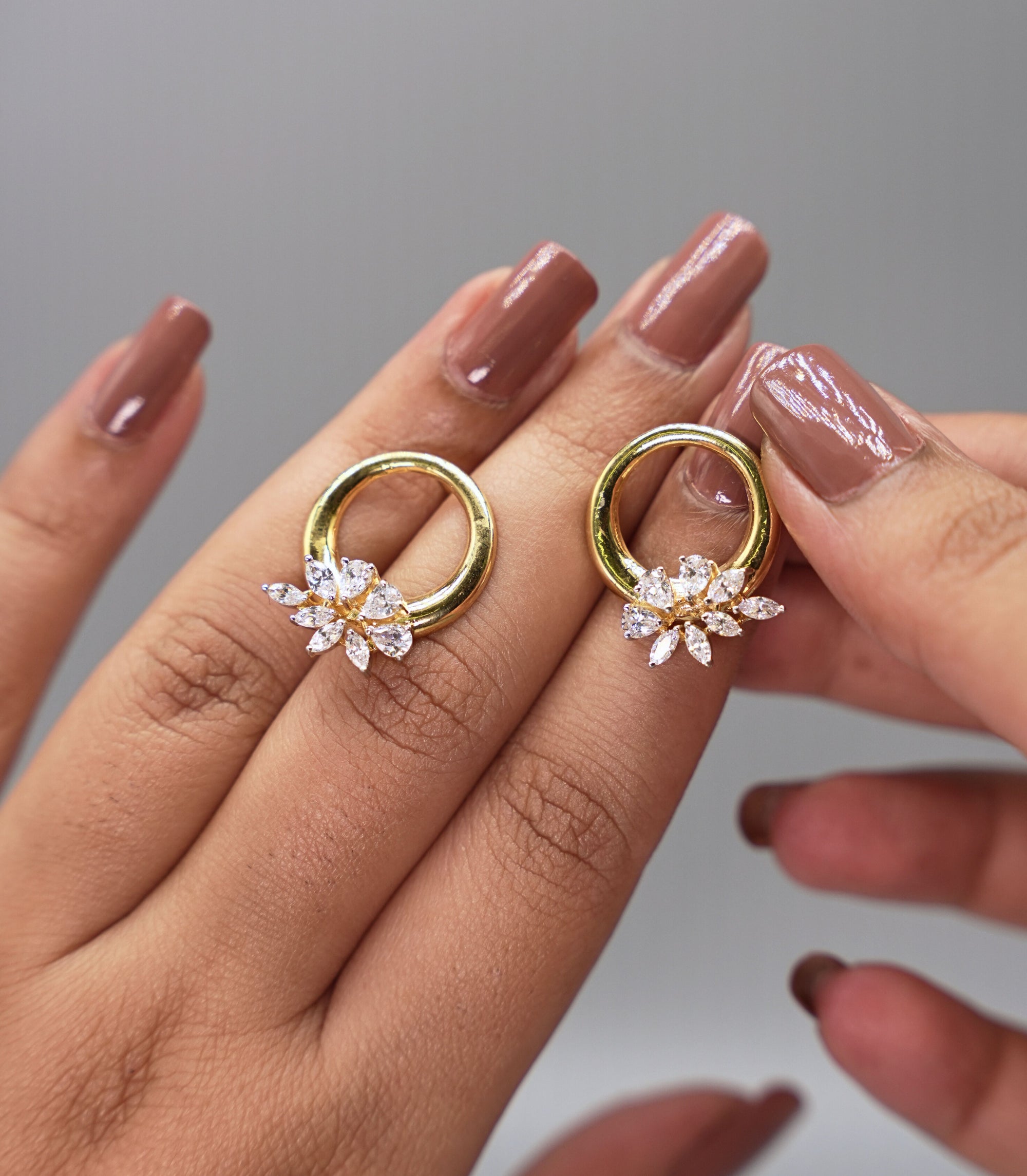 Silver Swarovski Earrings