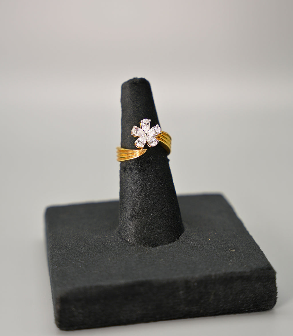 Silver Swarovski Ring