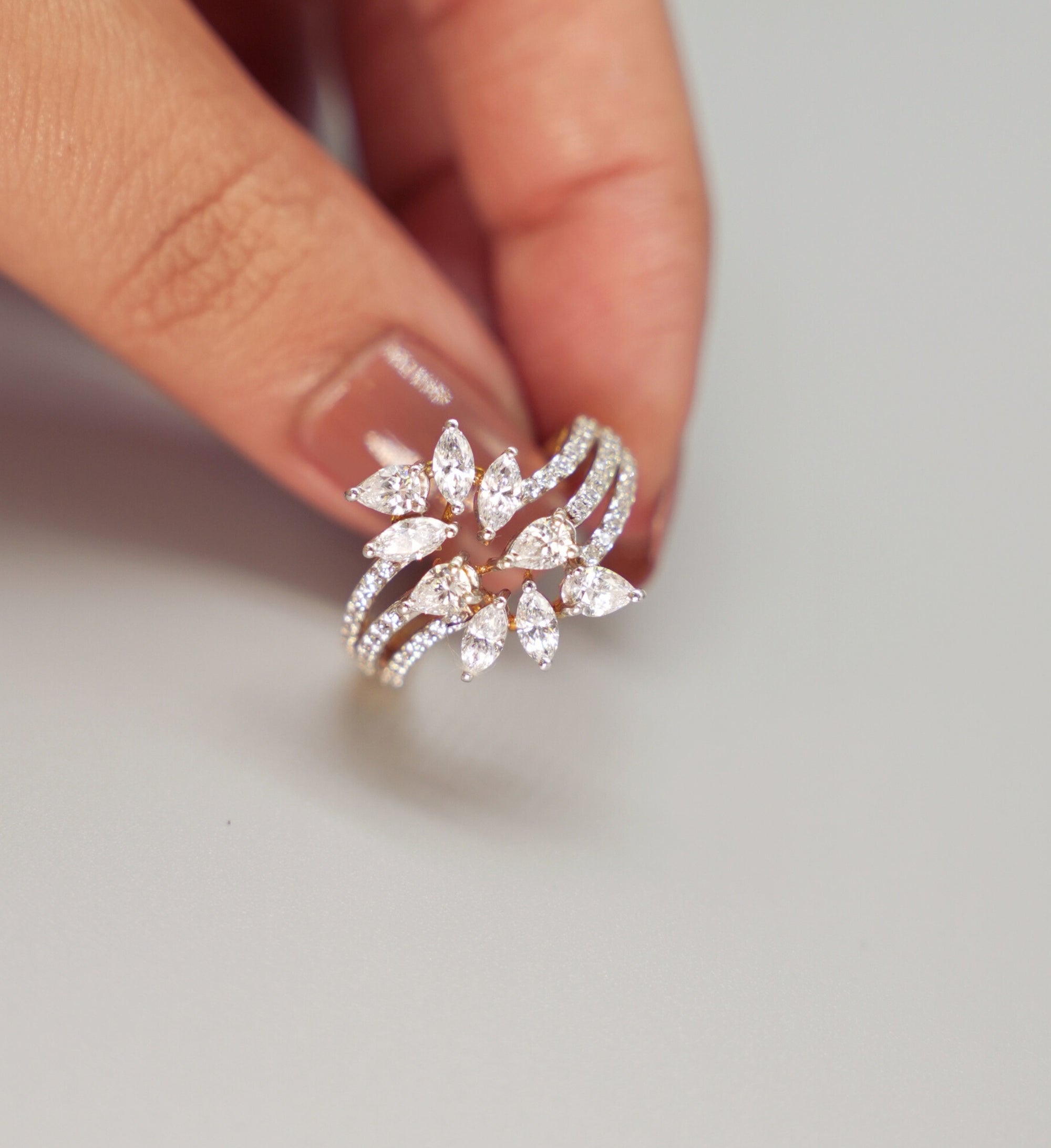 Silver Swarovski Ring