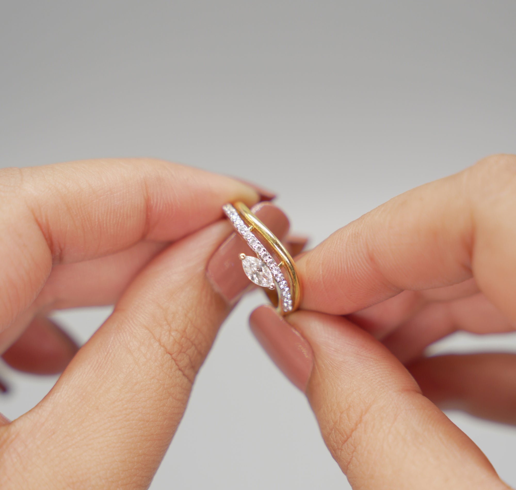 Silver Swarovski Ring