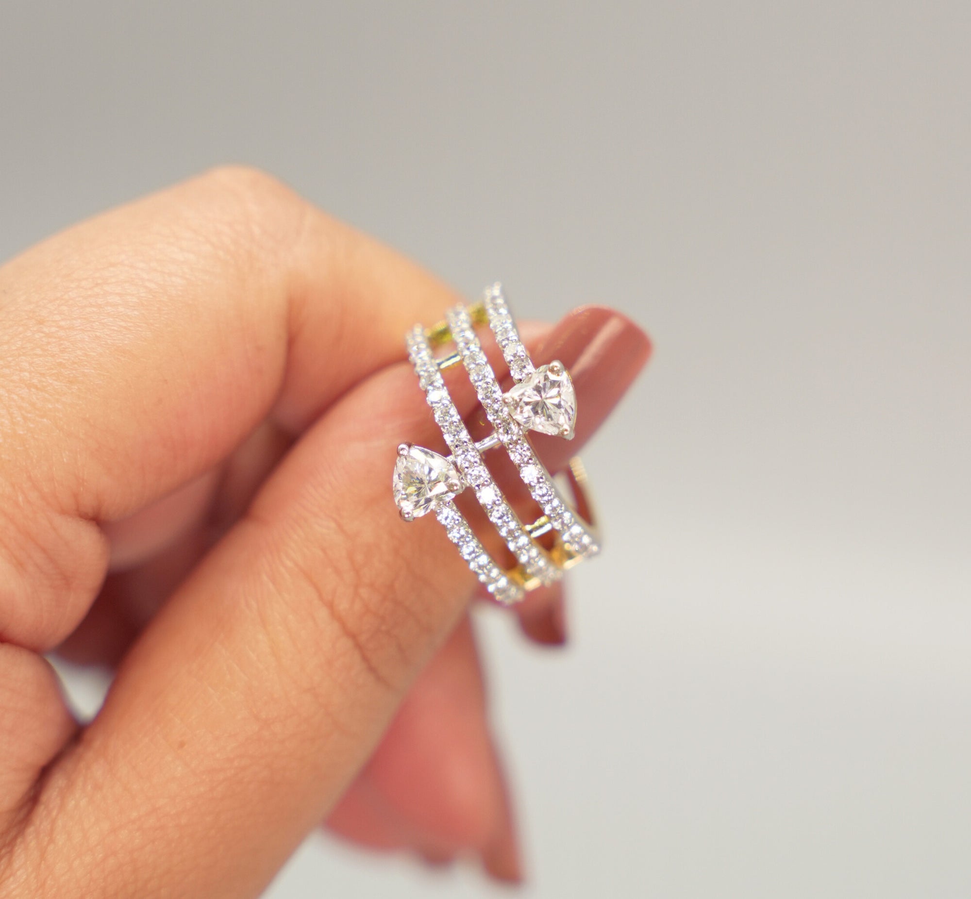 Silver Swarovski Ring