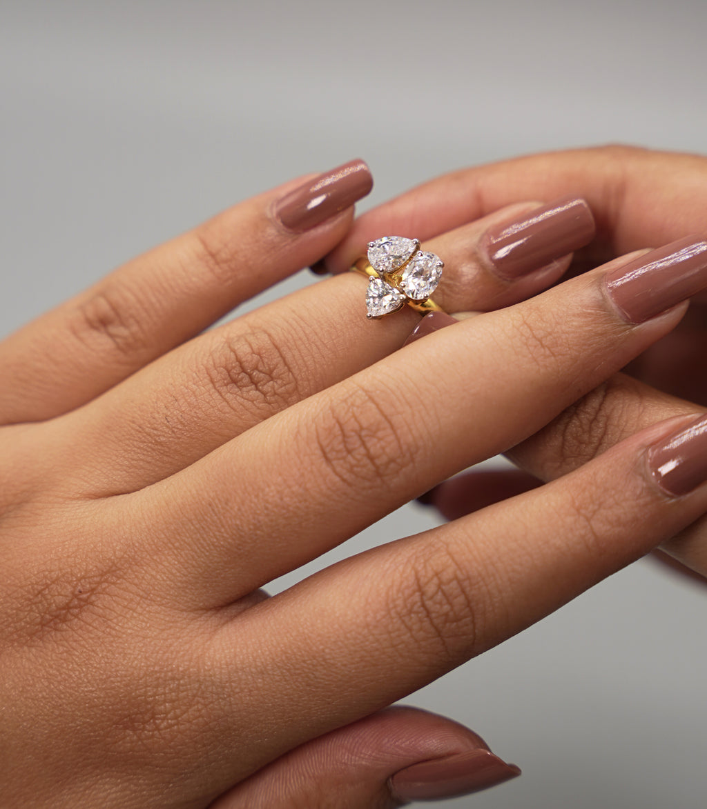 Silver Swarovski Ring