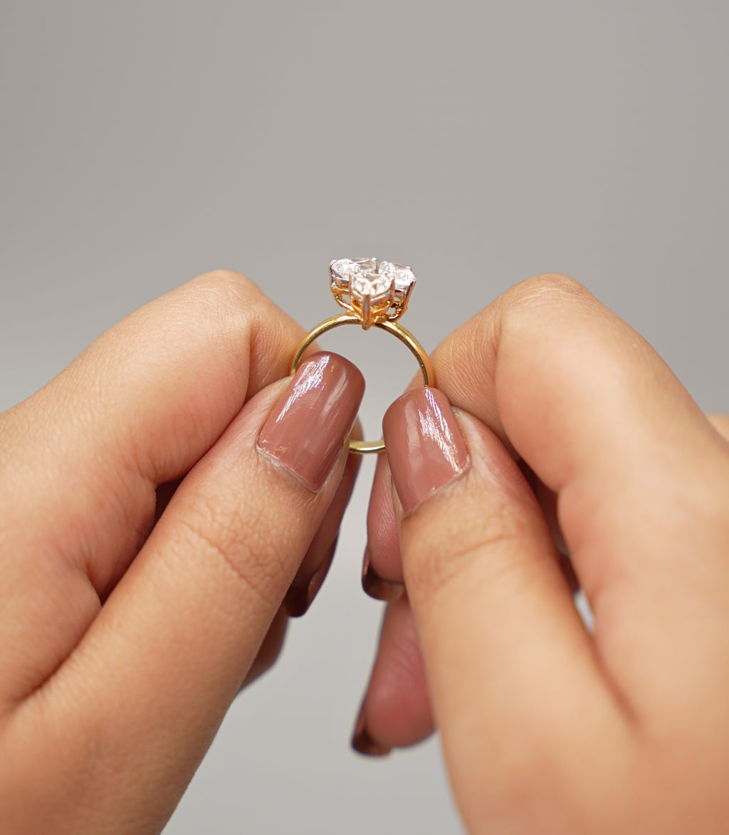 Silver Swarovski Ring