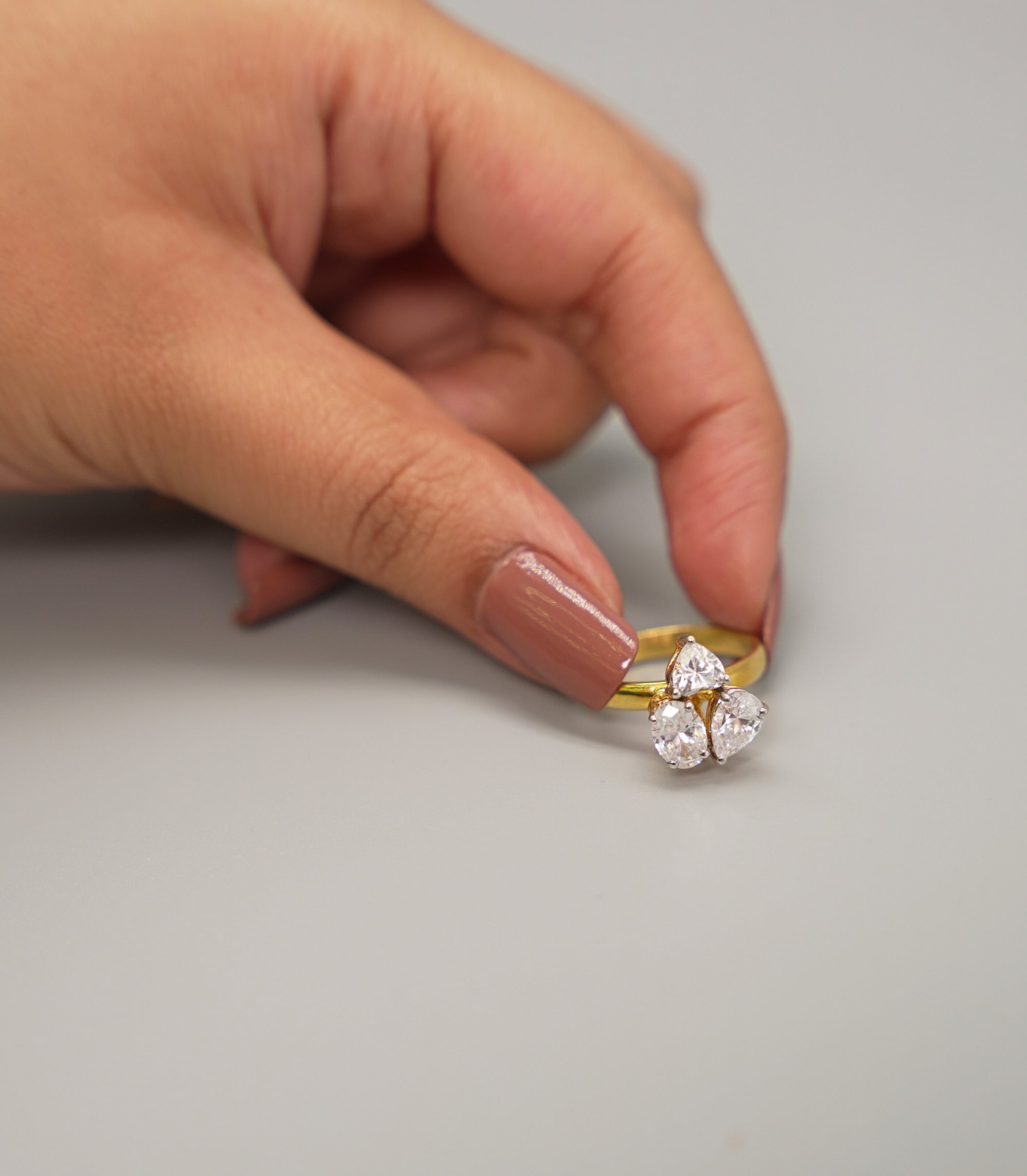 Silver Swarovski Ring