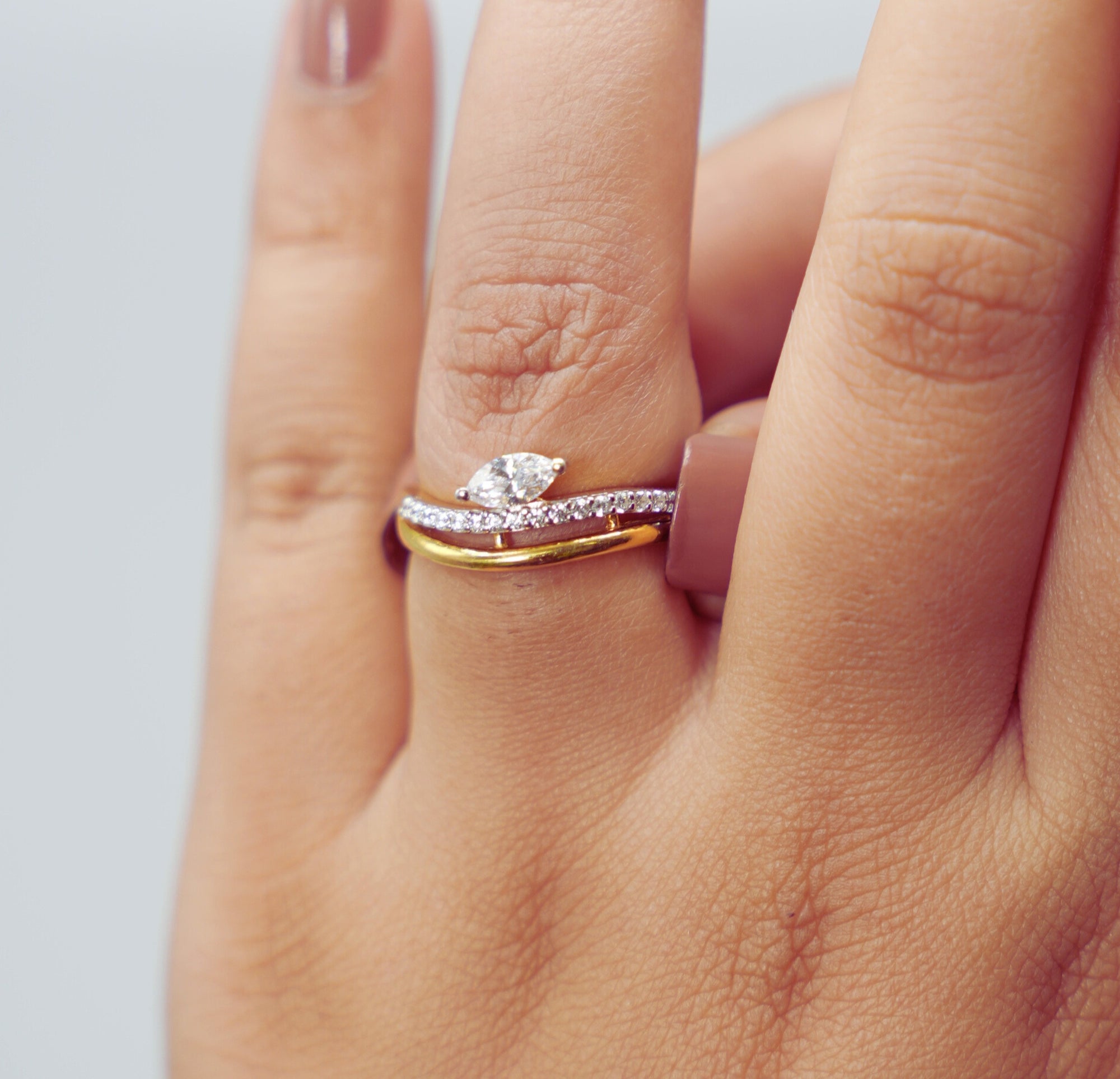 Silver Swarovski Ring