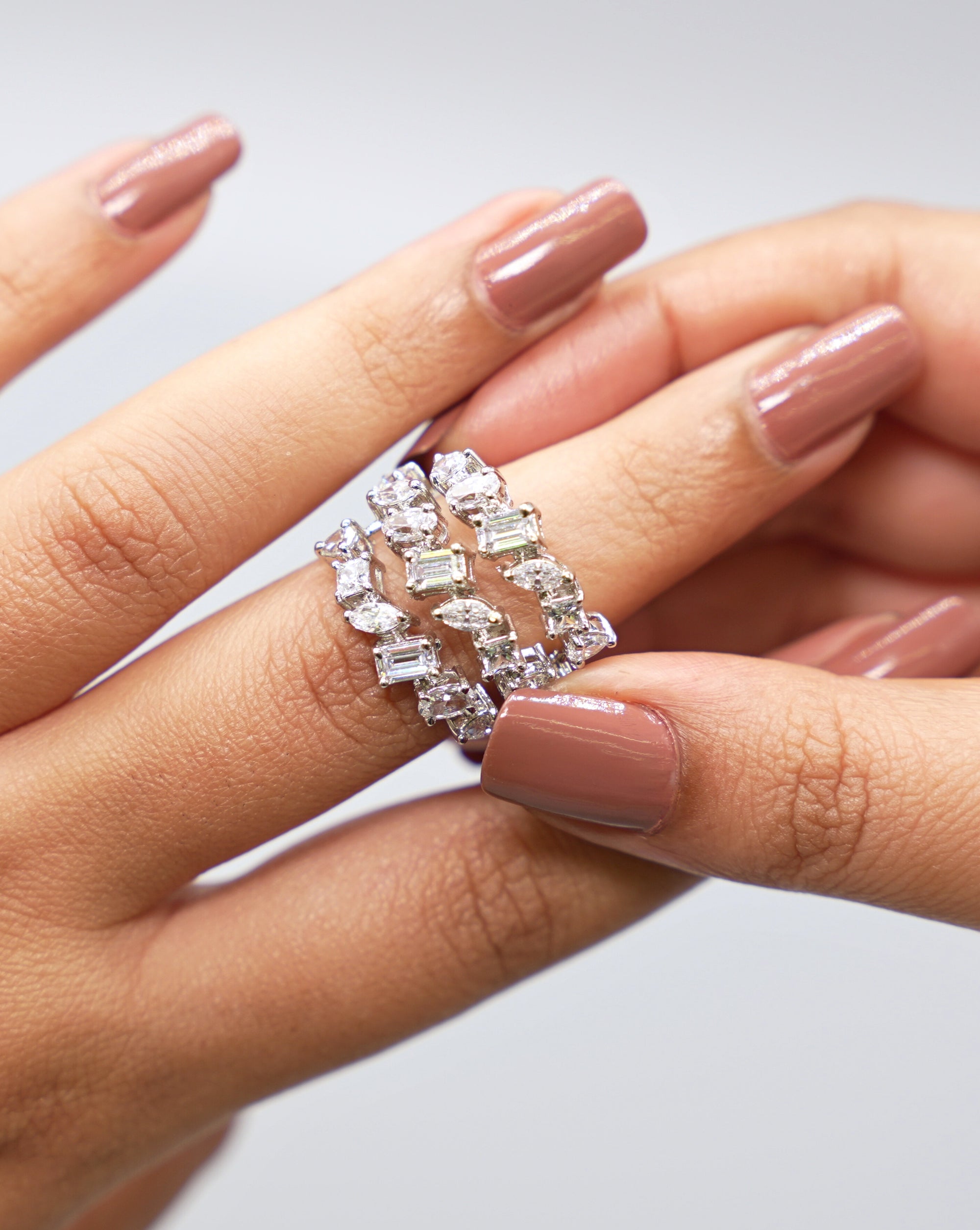 Silver Swarovski Ring
