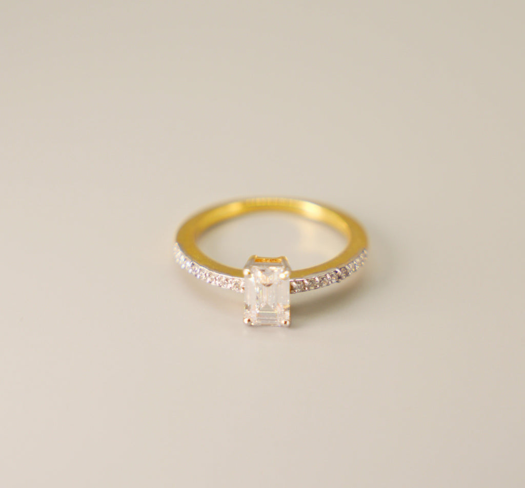 Silver Swarovski Ring