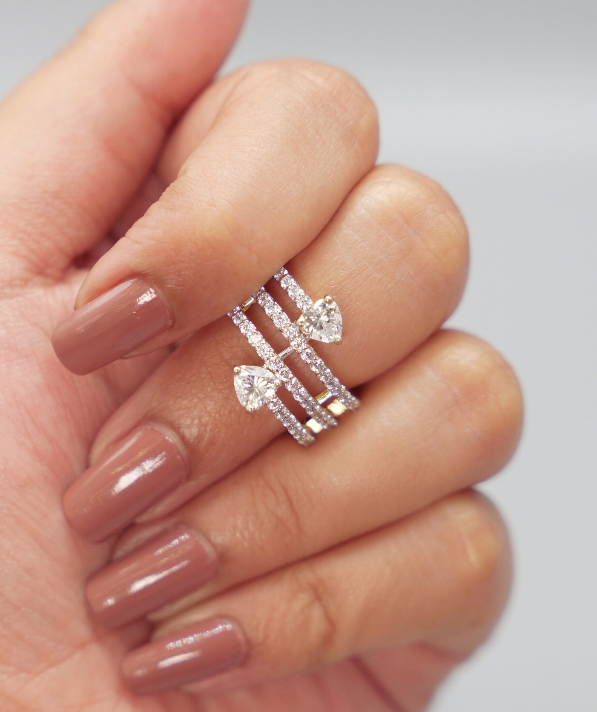 Silver Swarovski Ring