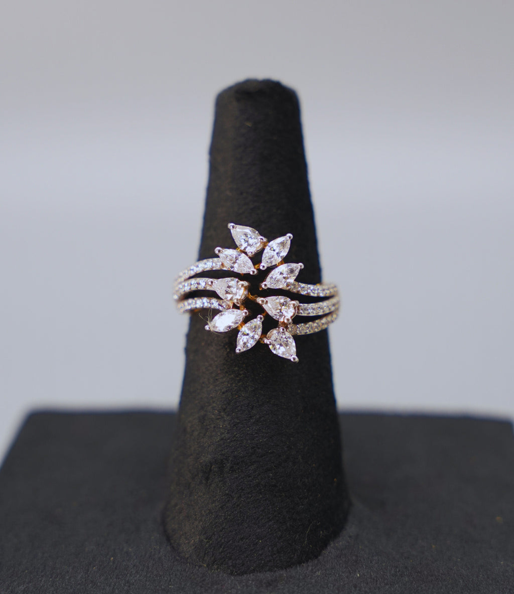 Silver Swarovski Ring