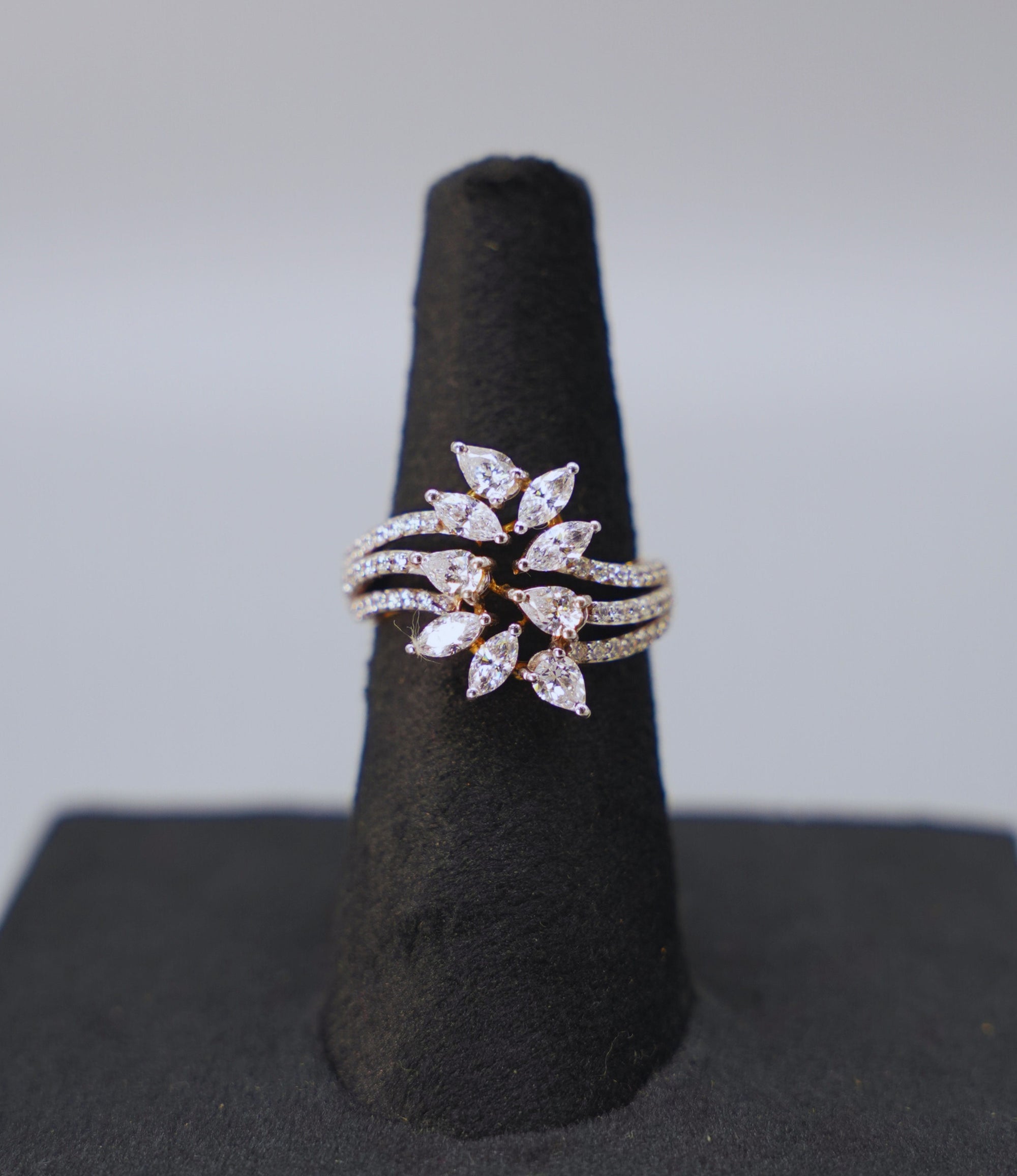 Silver Swarovski Ring