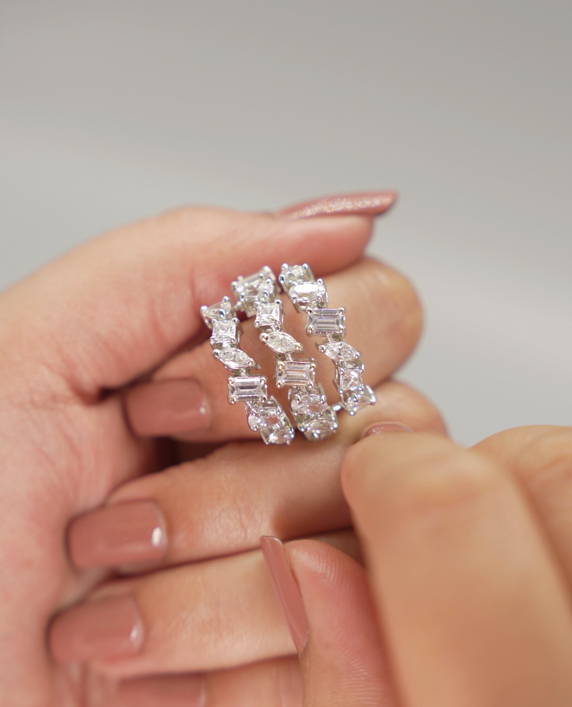 Silver Swarovski Ring