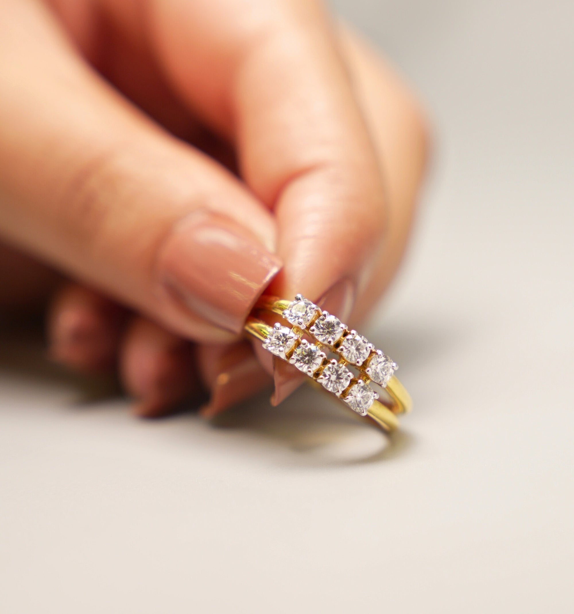Silver Swarovski Ring