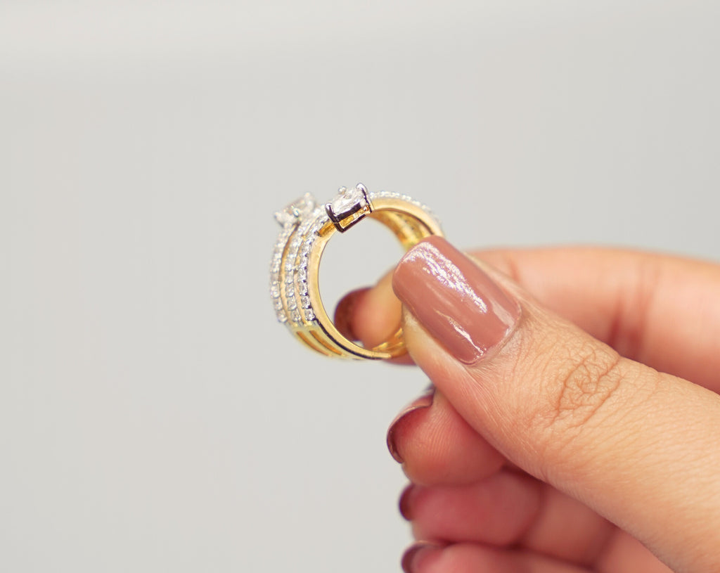 Silver Swarovski Ring