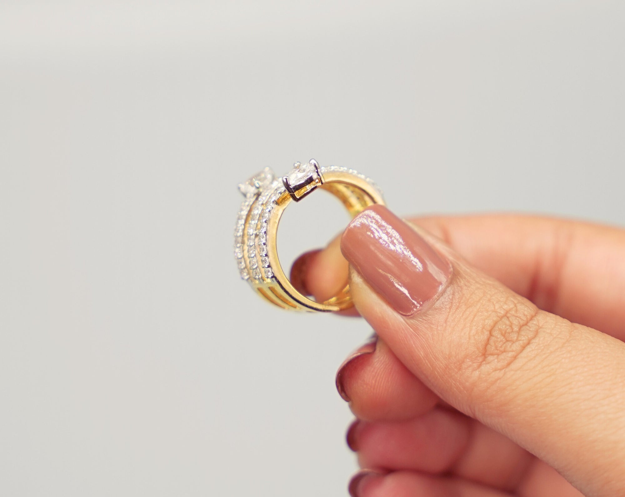 Silver Swarovski Ring