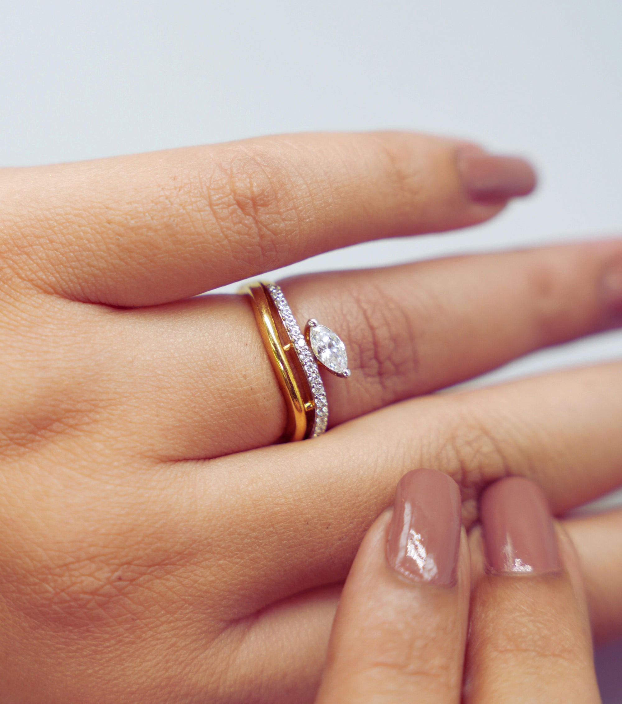Silver Swarovski Ring
