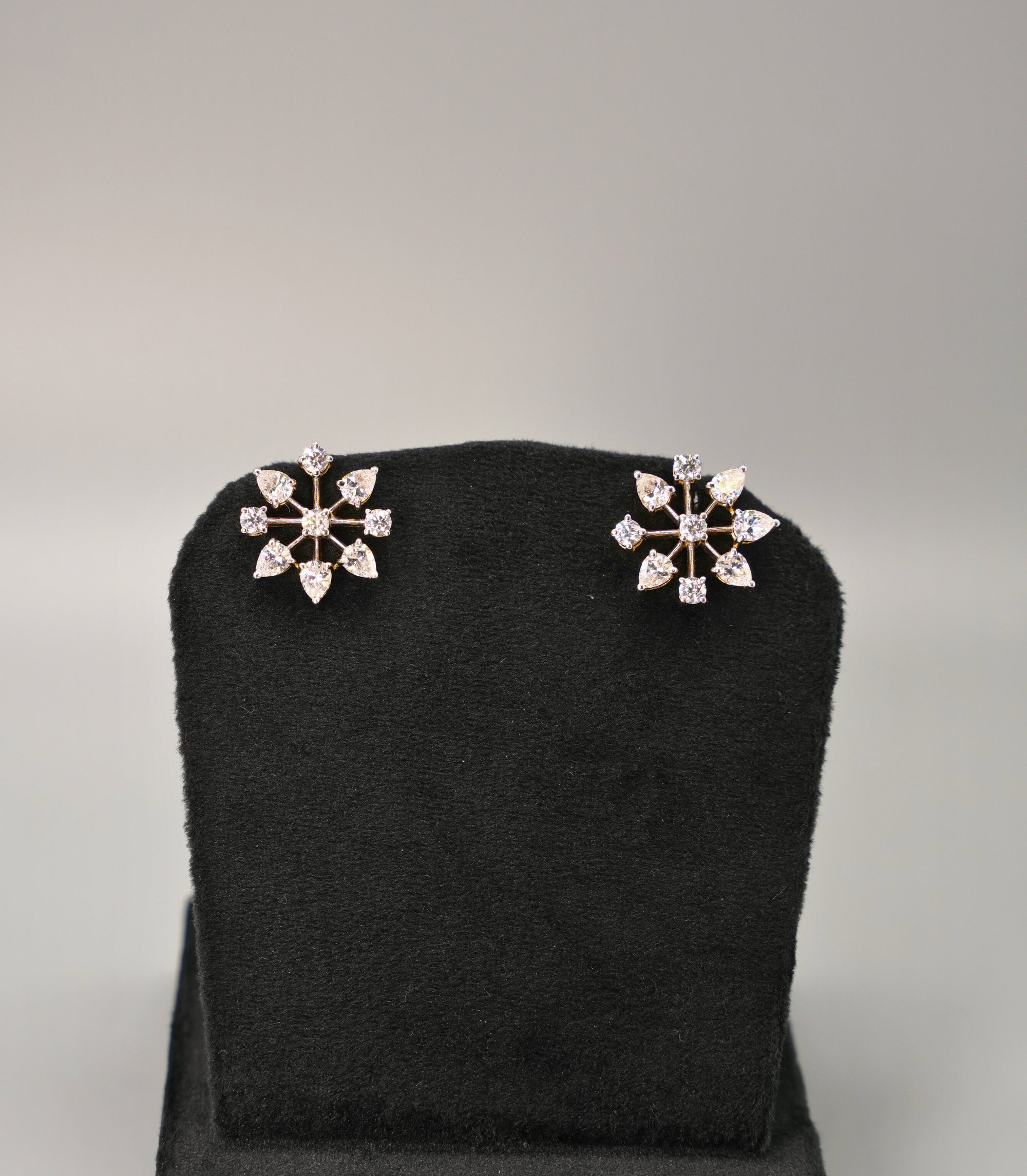 Silver Swarovski Earrings