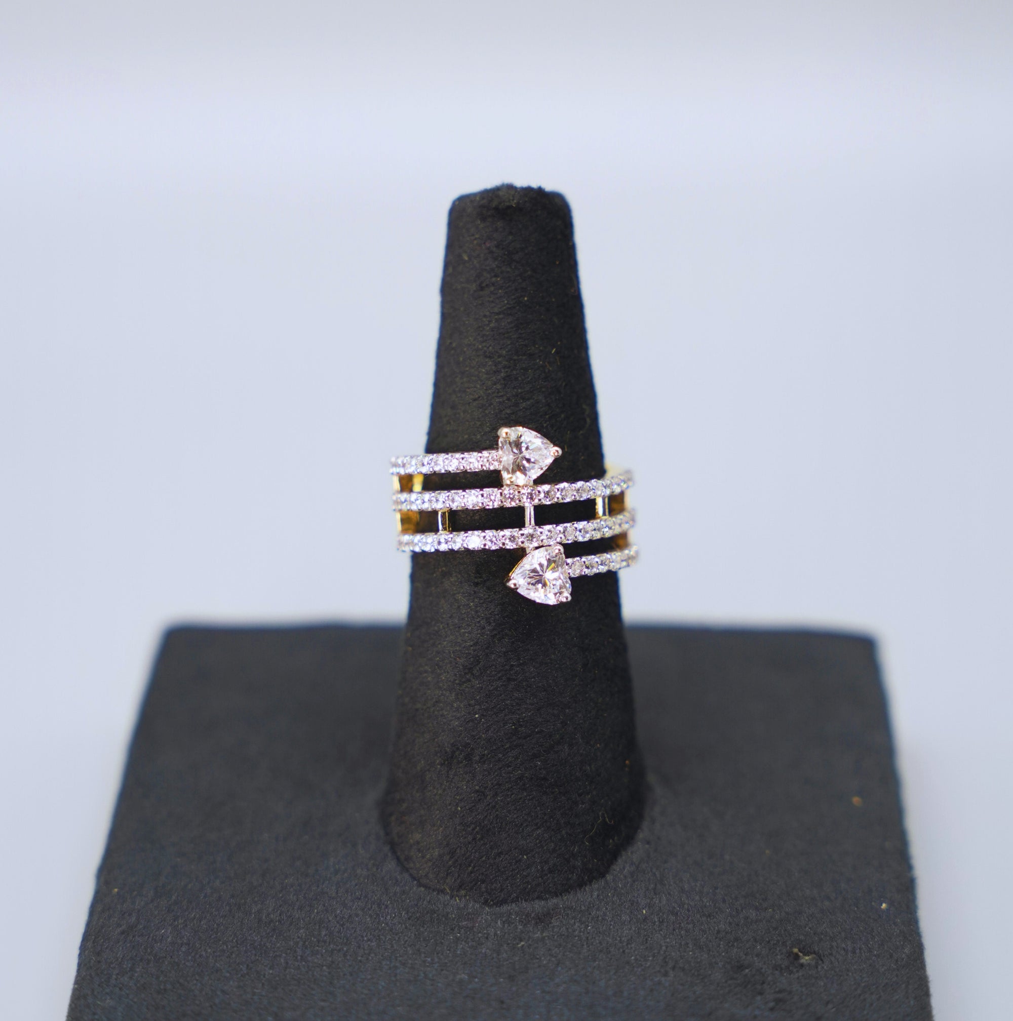 Silver Swarovski Ring