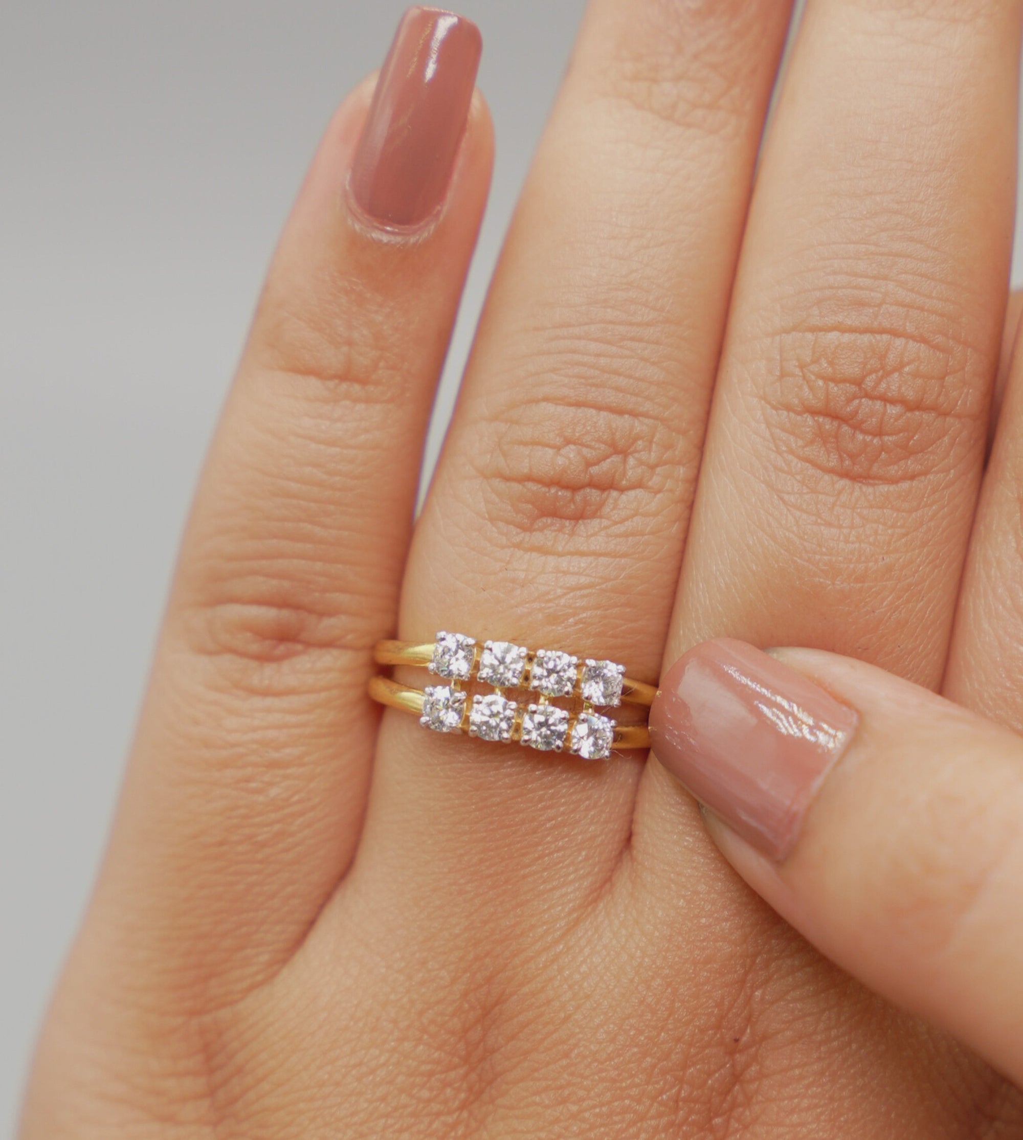 Silver Swarovski Ring