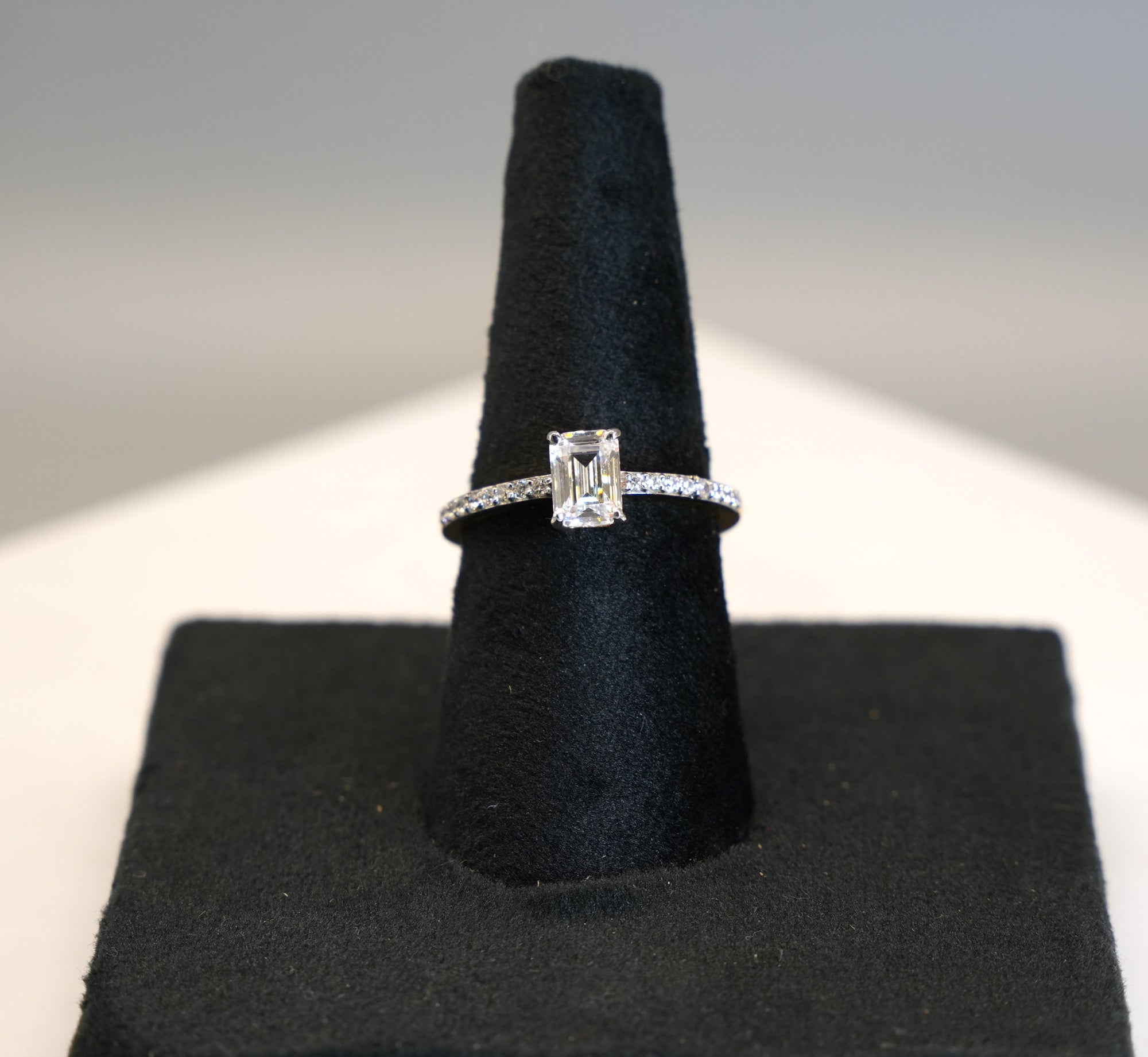 Silver Swarovski Ring