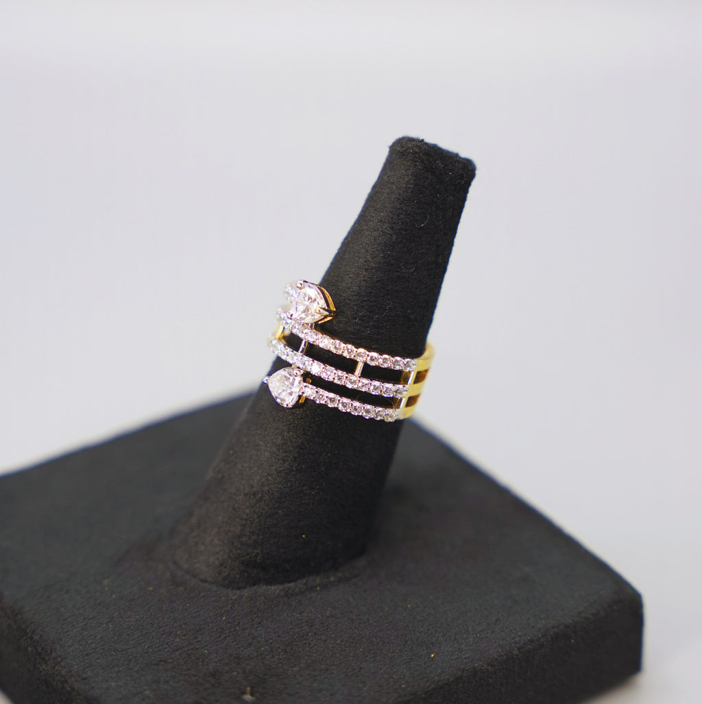 Silver Swarovski Ring