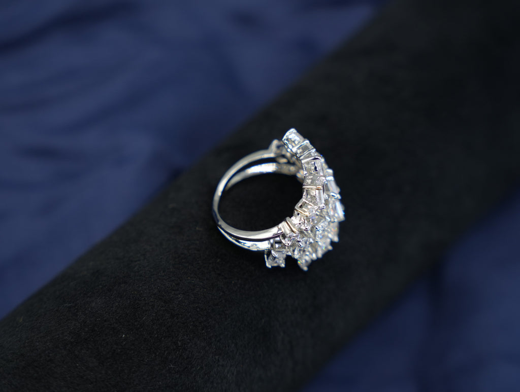 Silver Swarovski Ring