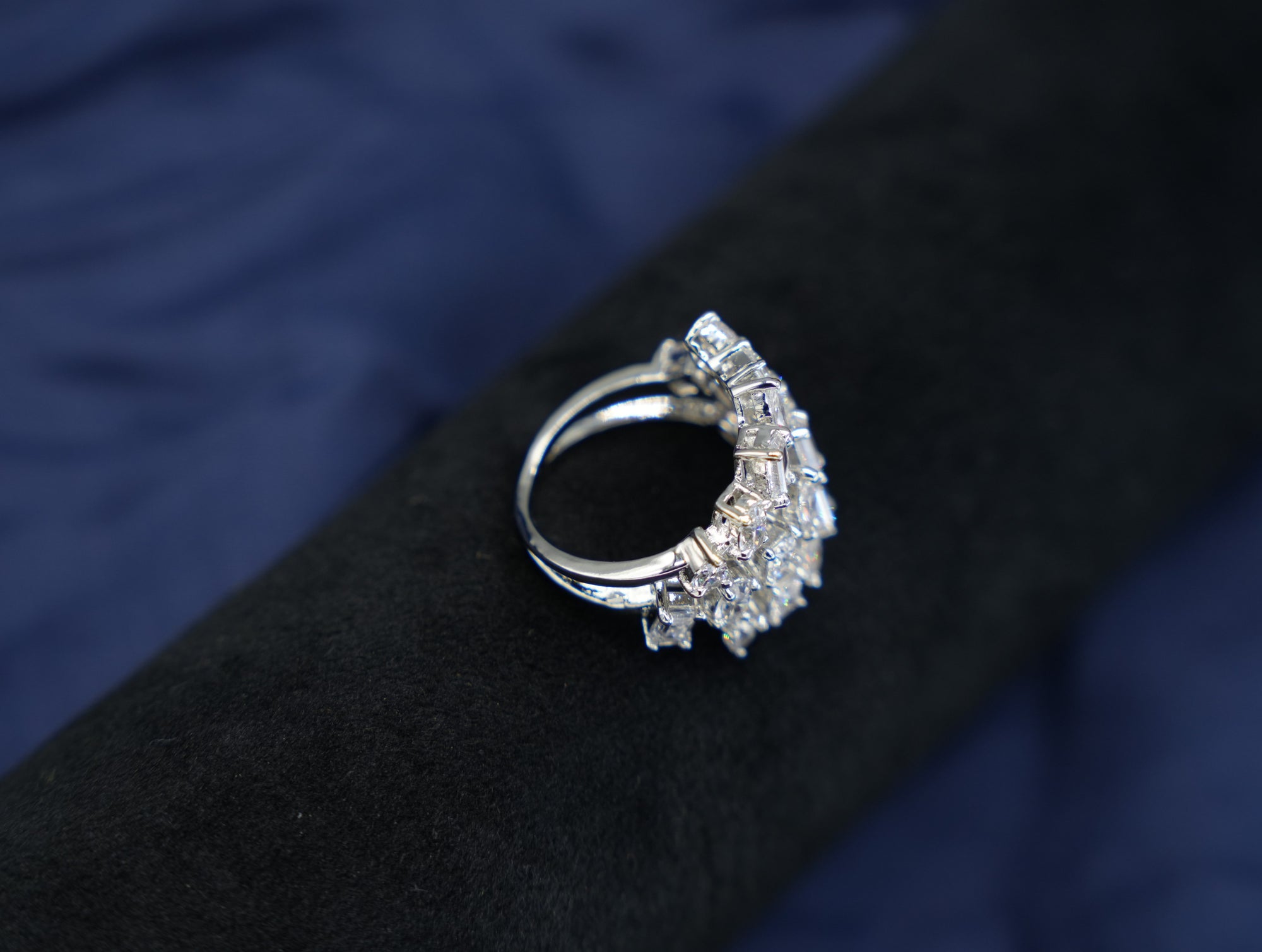 Silver Swarovski Ring