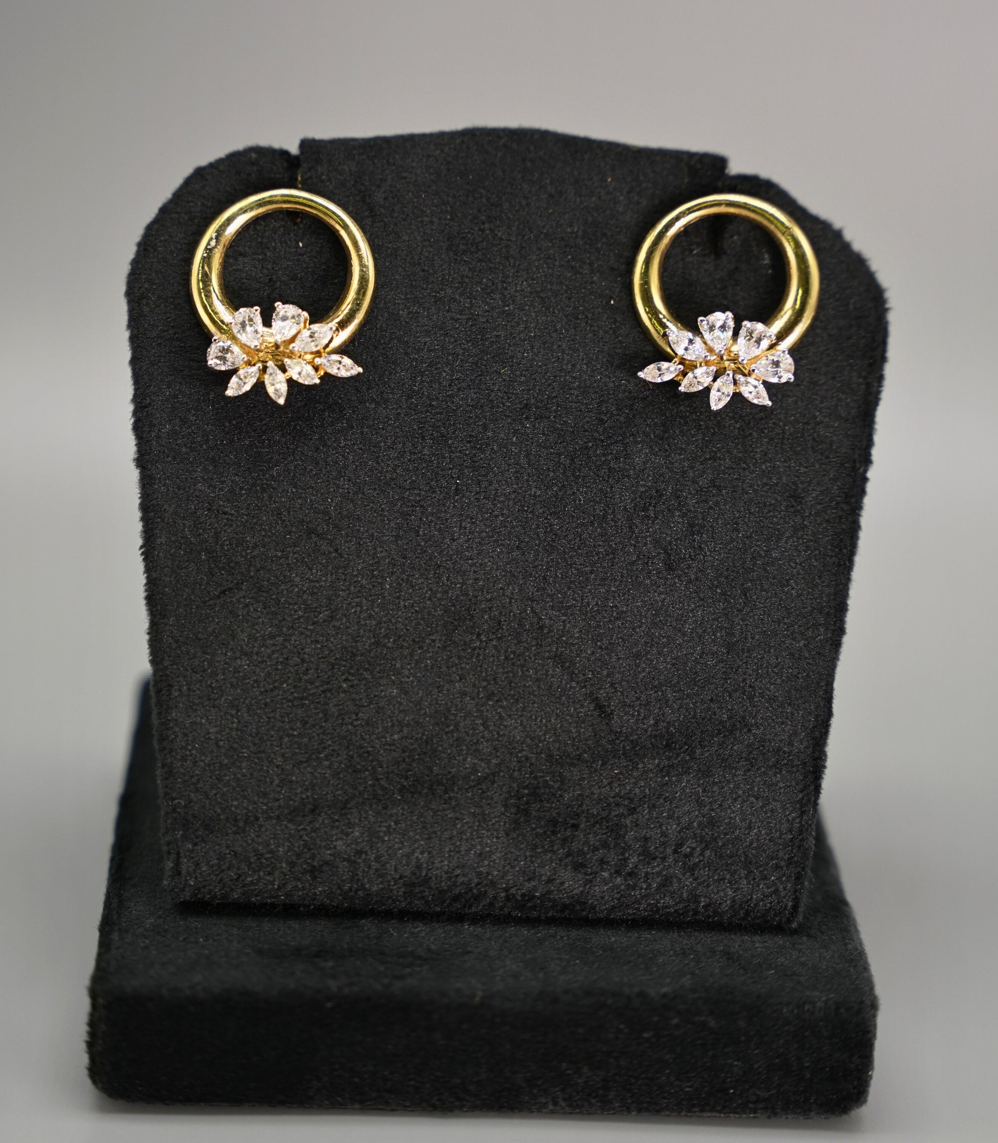 Silver Swarovski Earrings