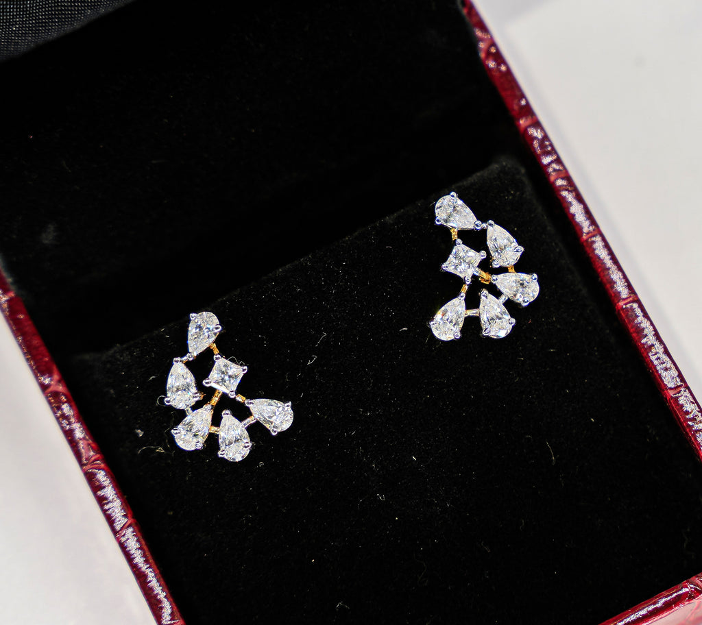 Silver Swarovski Studs