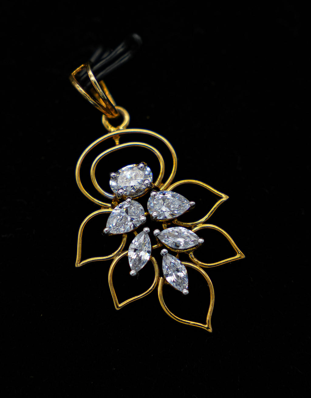 Silver Swarovski Pendant Set
