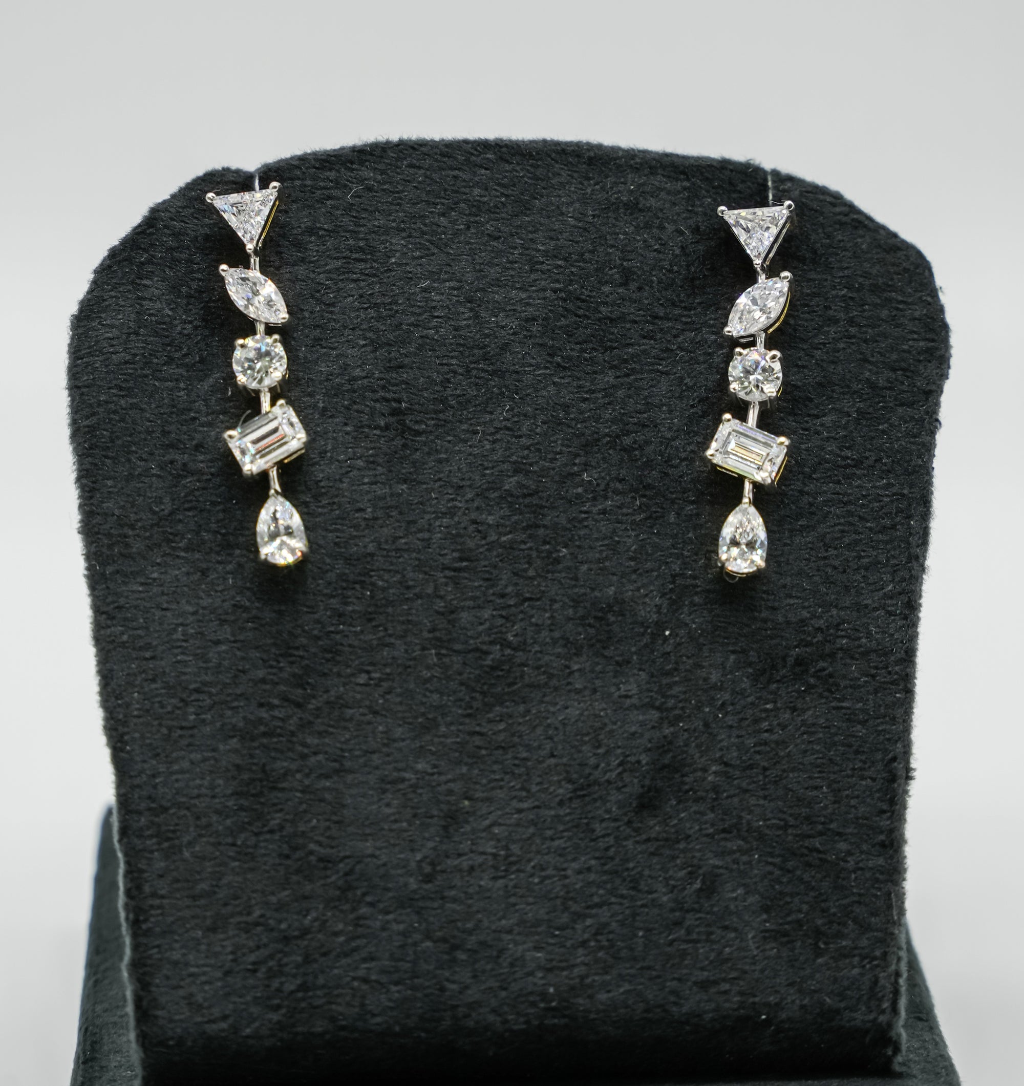 Silver Swarovski Earrings