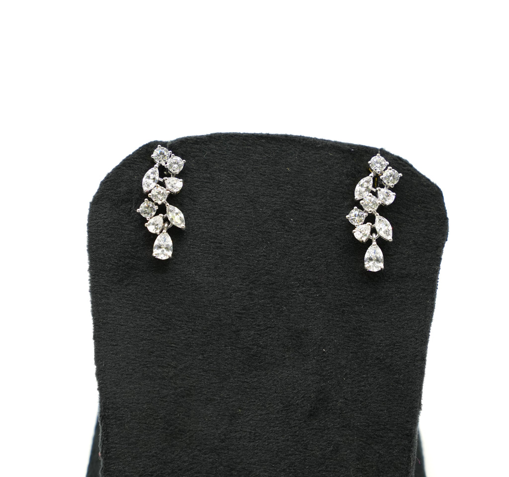 Silver Swarovski Earrings