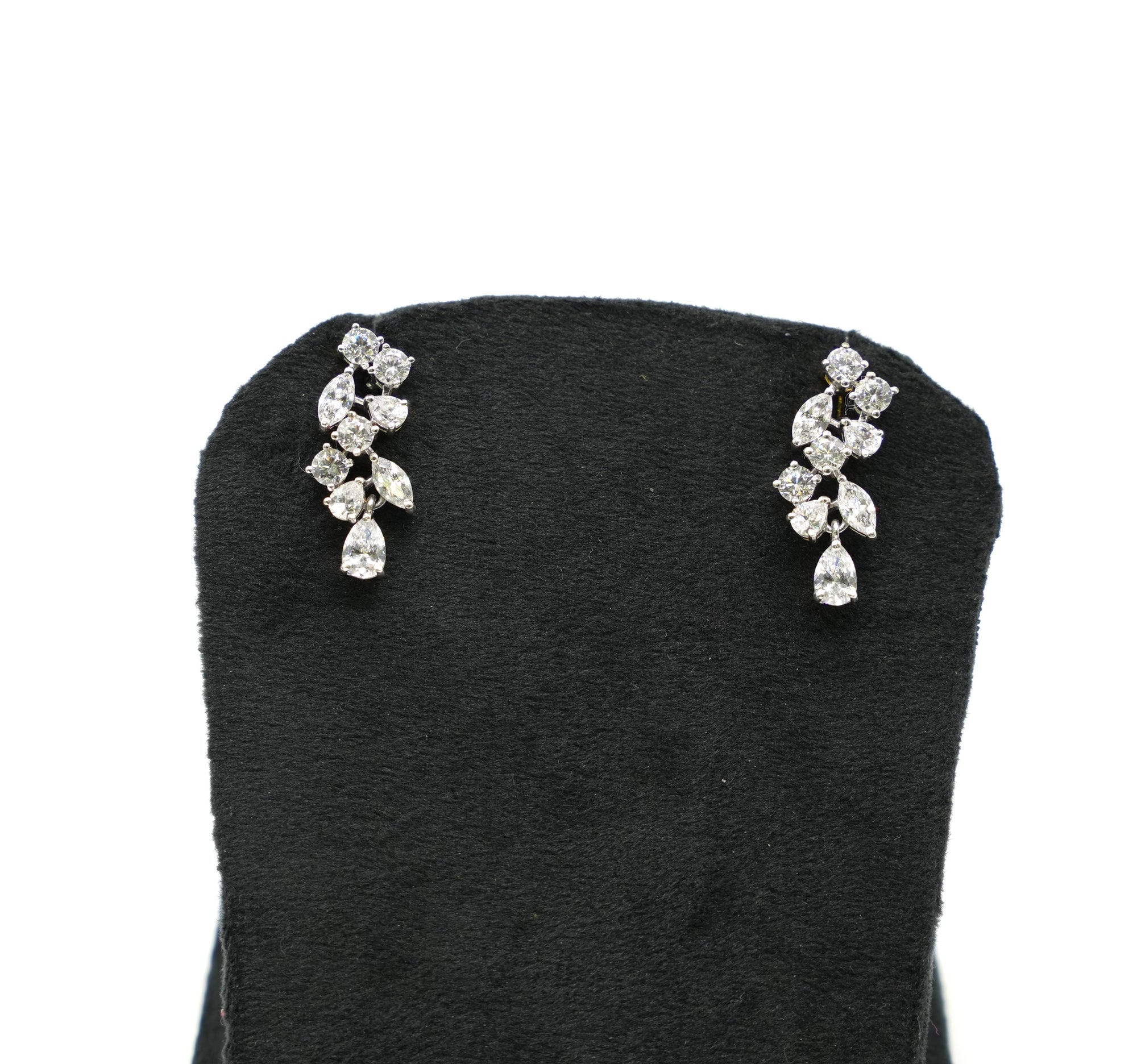 Silver Swarovski Earrings