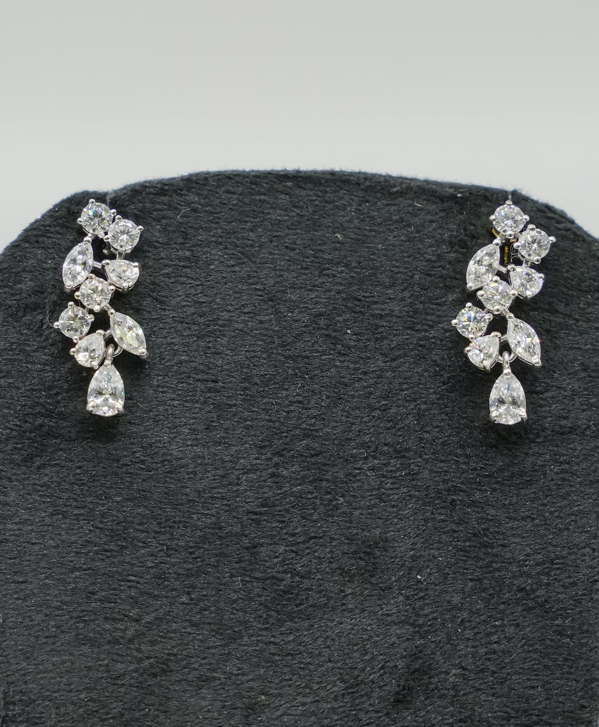 Silver Swarovski Earrings