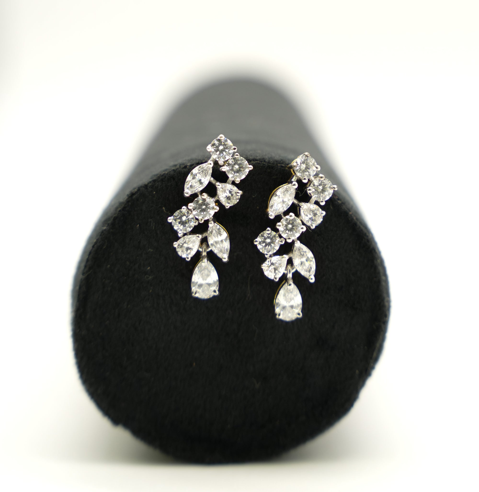 Silver Swarovski Earrings