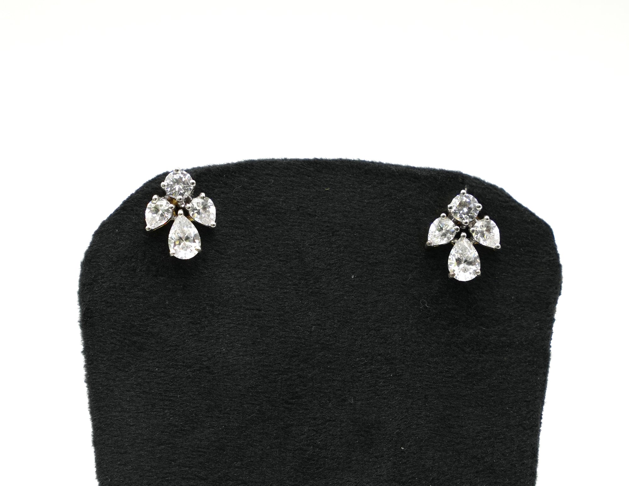 Silver Swarovski Earrings