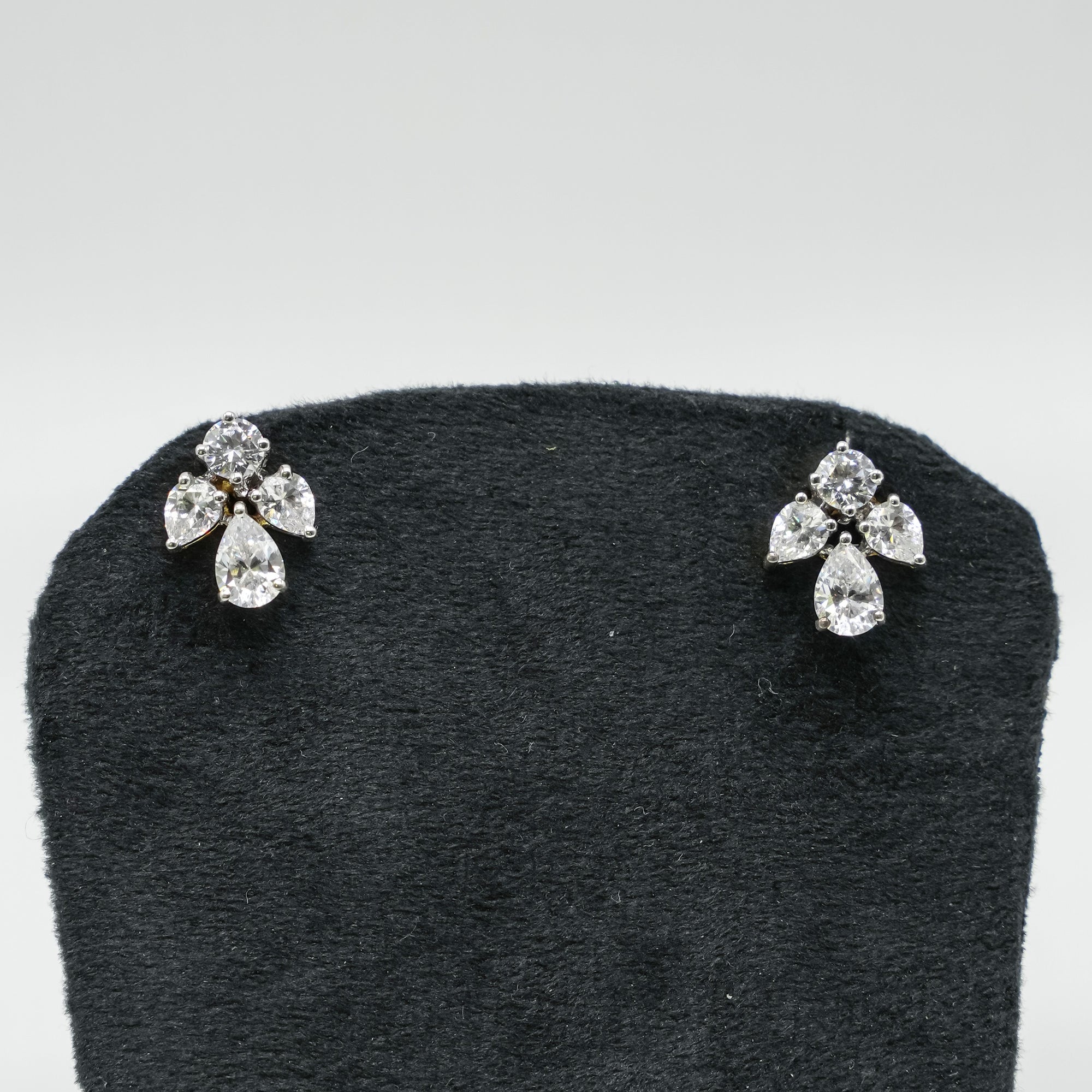 Silver Swarovski Earrings