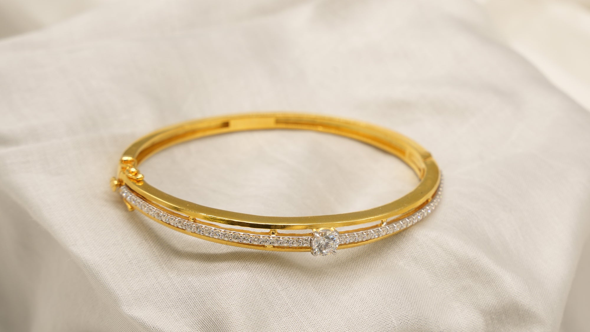 Silver Swarovski Graceful Bracelet