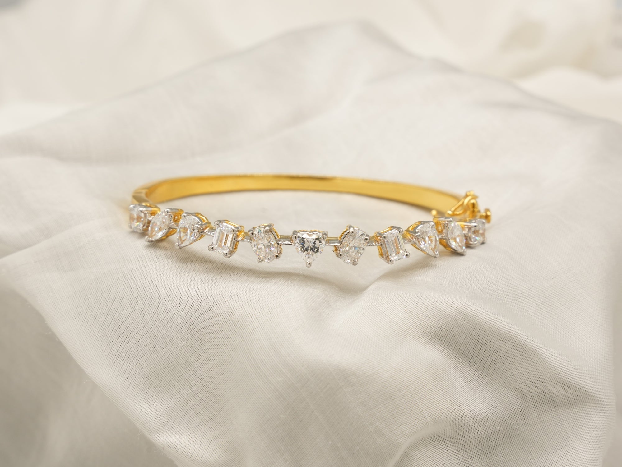 Silver Swarovski Multi-Stone Bracelet