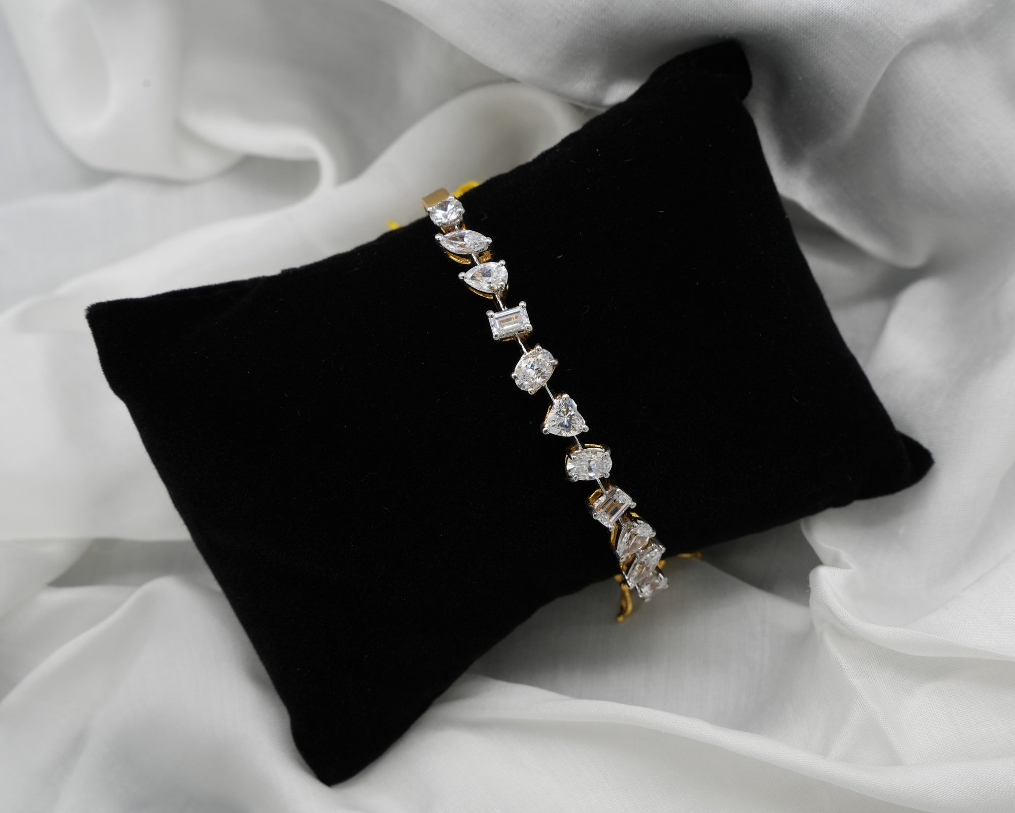 Silver Swarovski Multi-Stone Bracelet