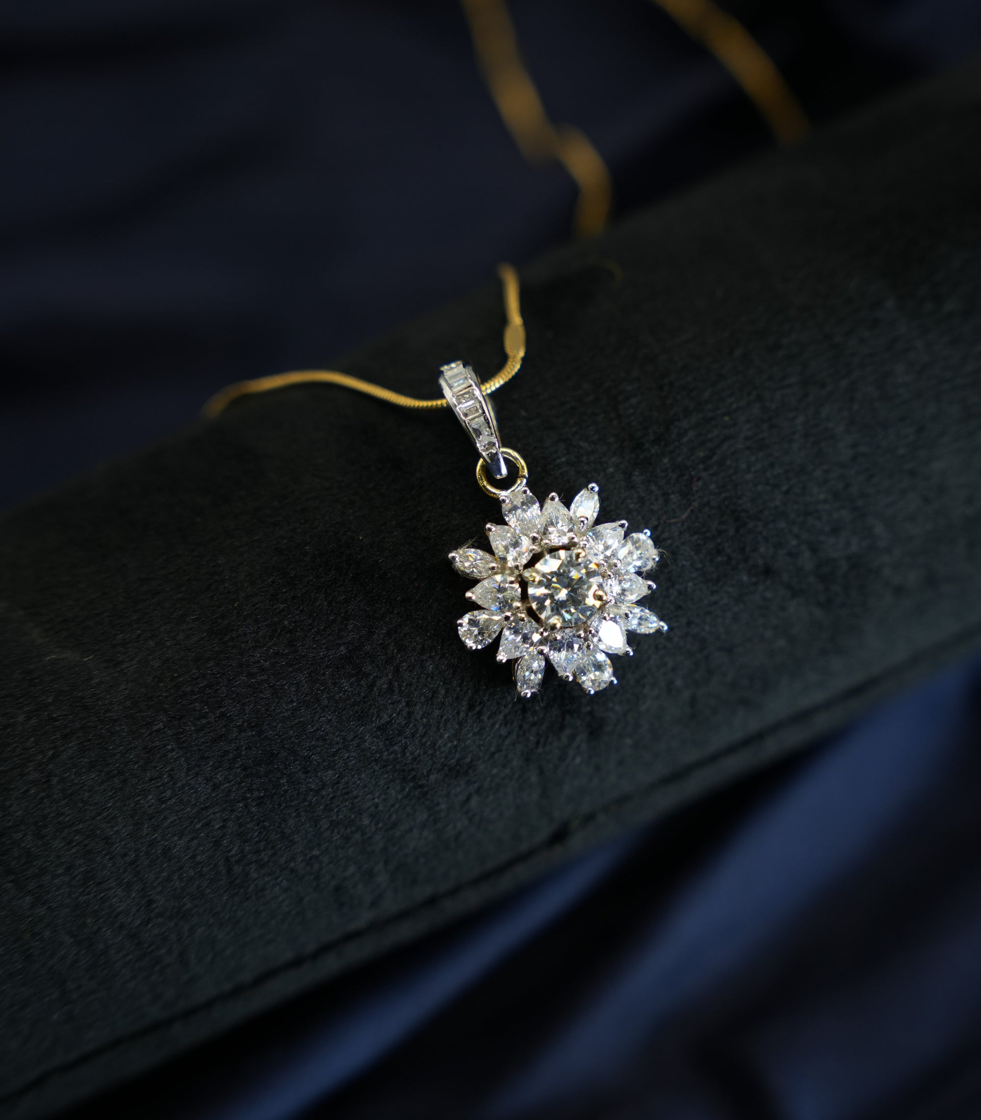 Silver Swarovski Pendant