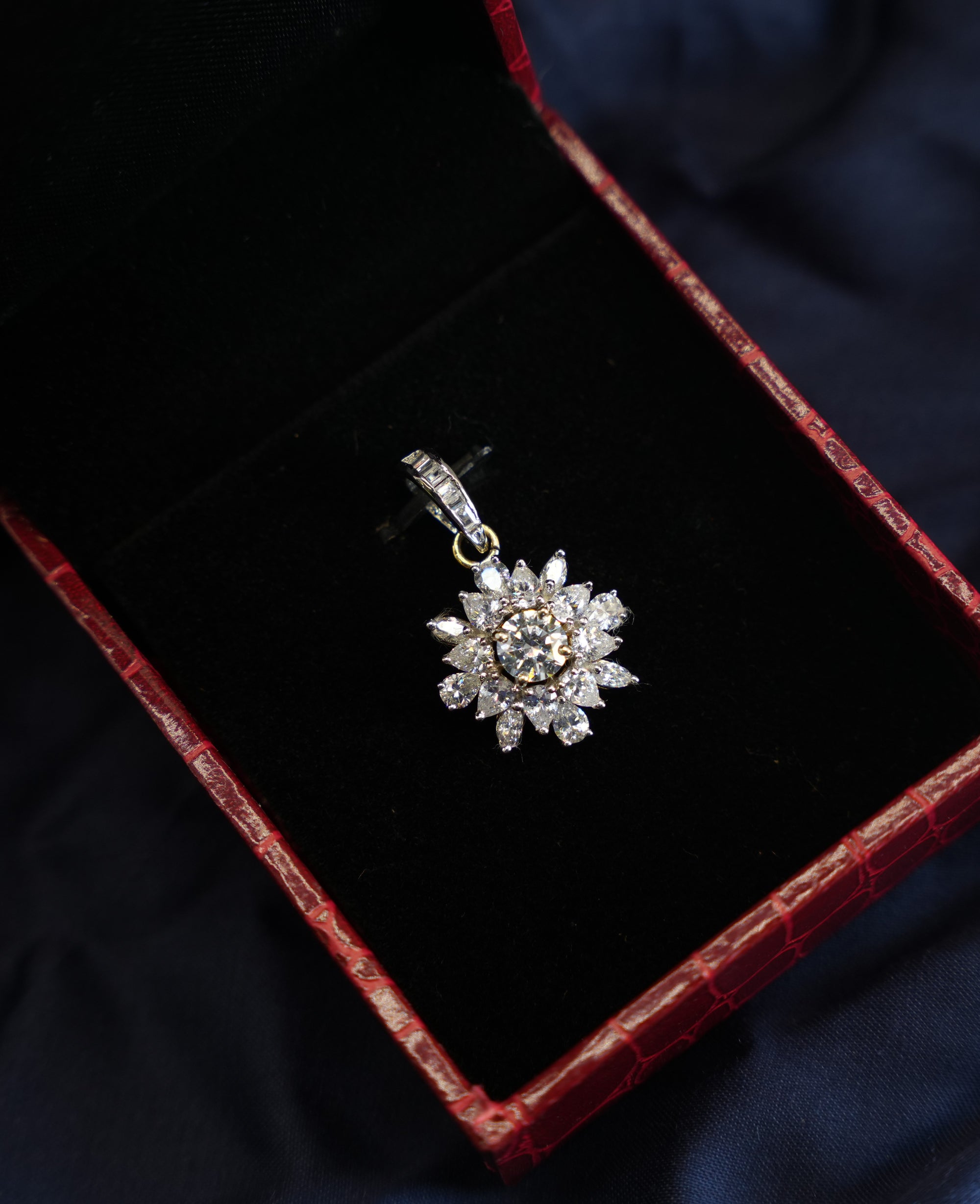 Silver Swarovski Pendant