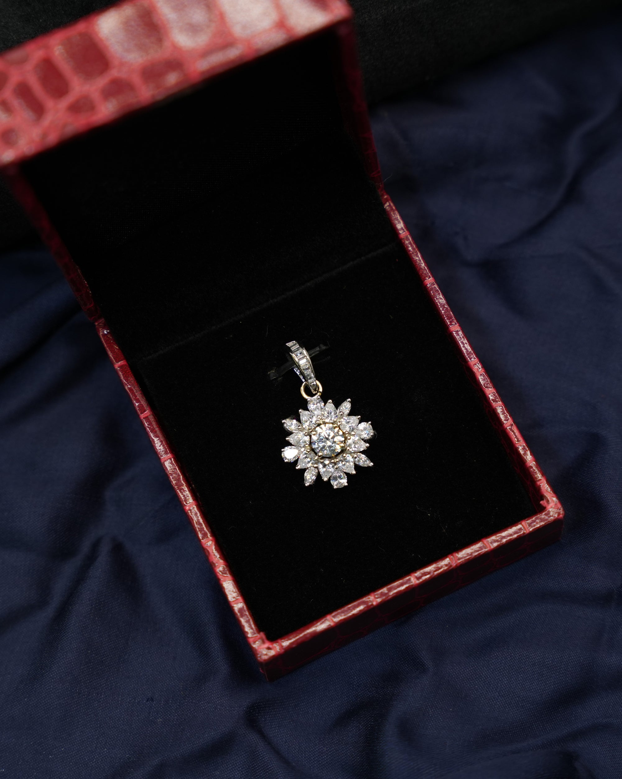 Silver Swarovski Pendant