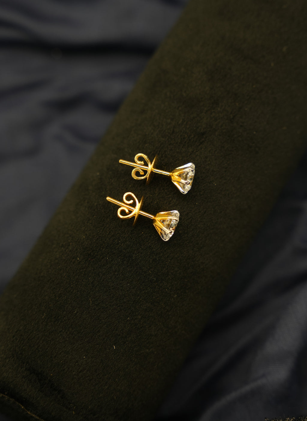 Silver Swarovski 1.25ct Round Studs