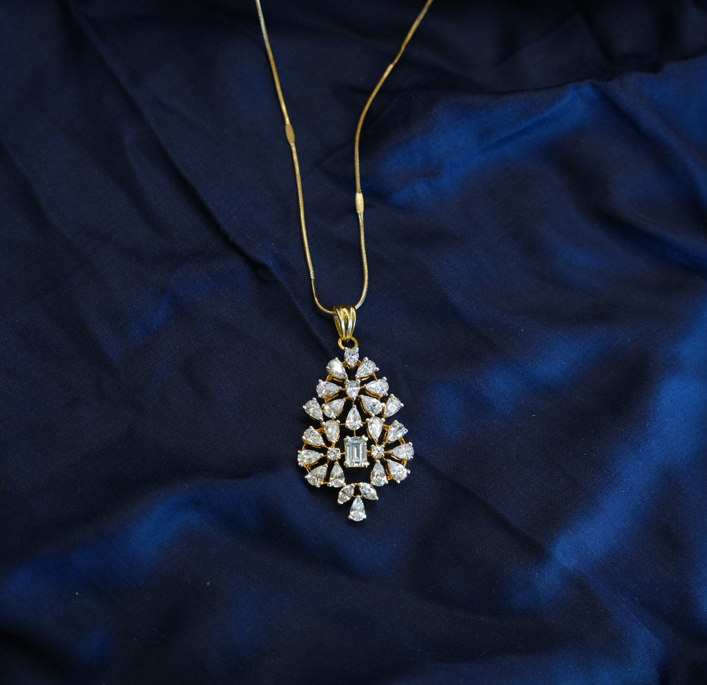 Silver Swarovski Pendant