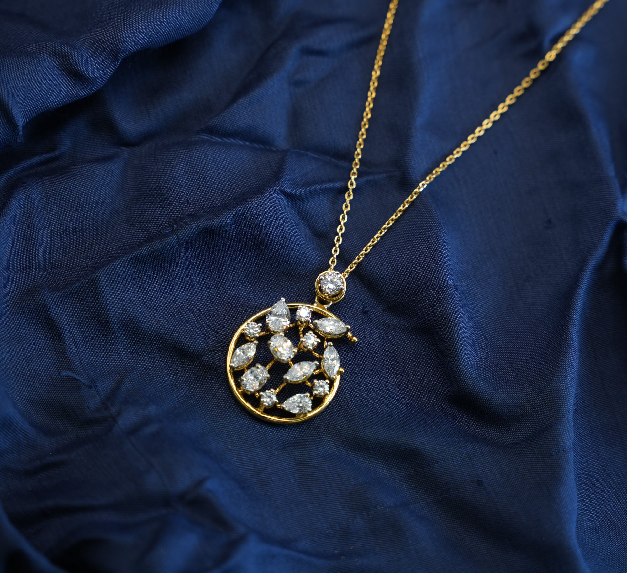 Silver Swarovski Pendant