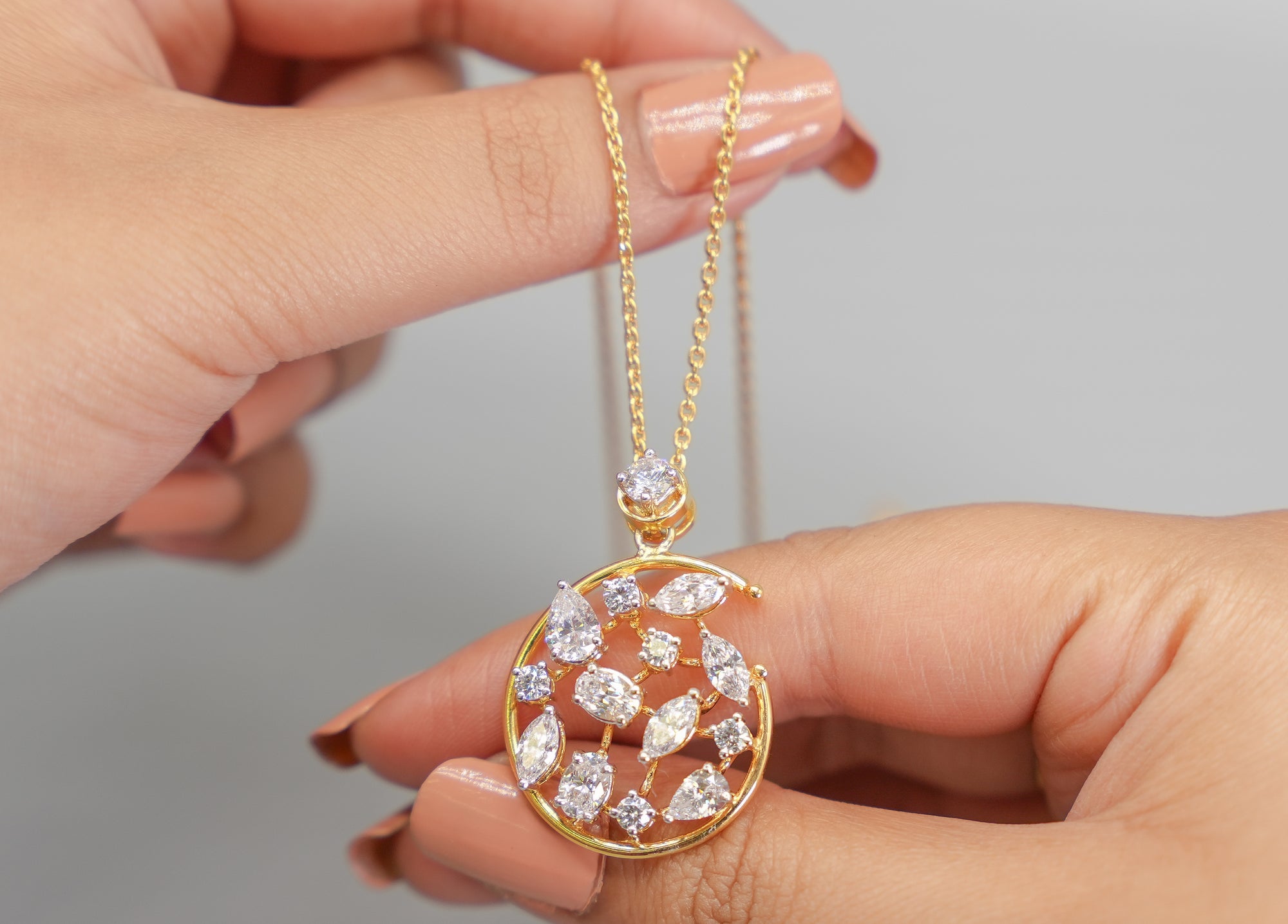 Silver Swarovski Pendant