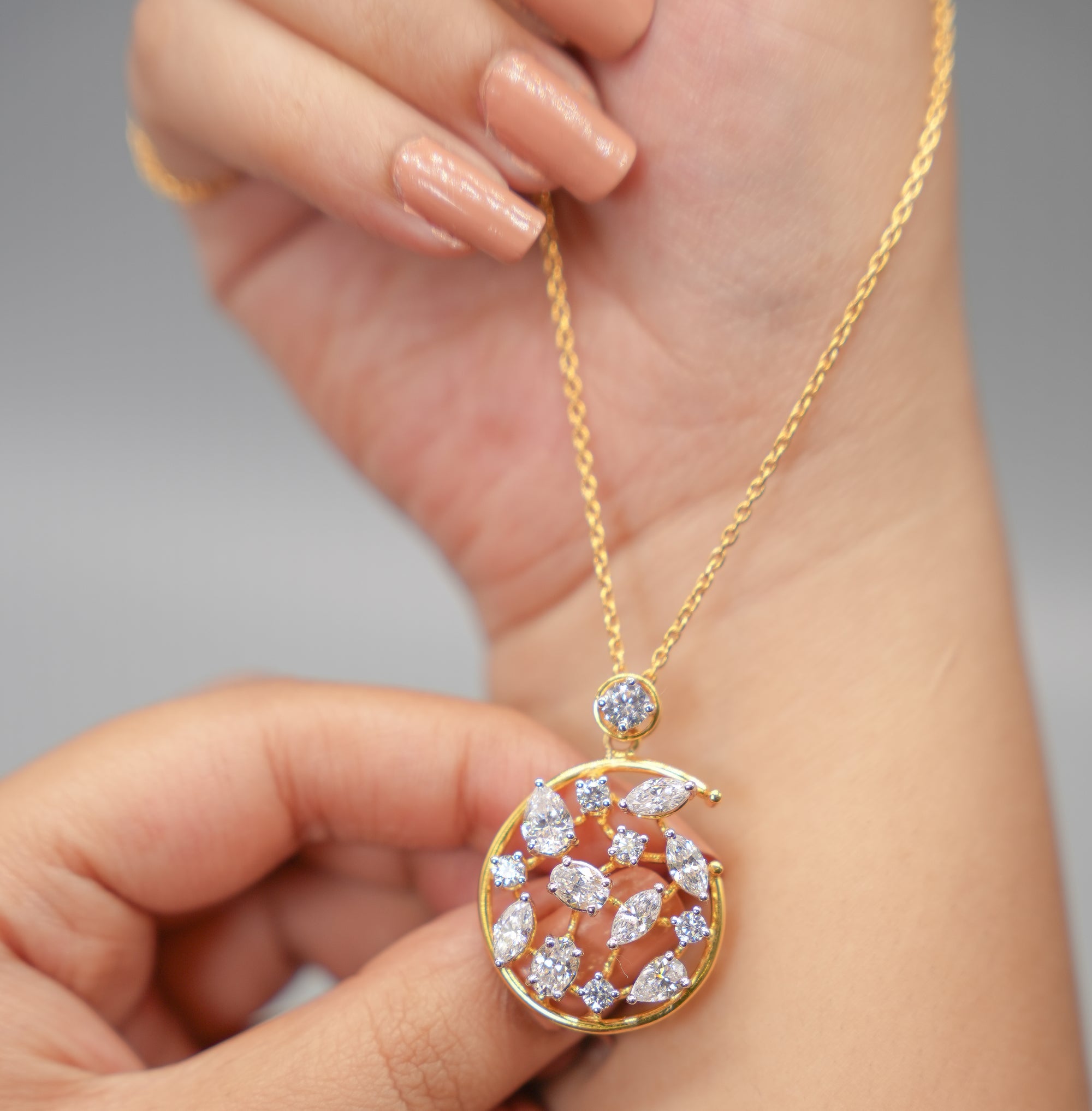 Silver Swarovski Pendant